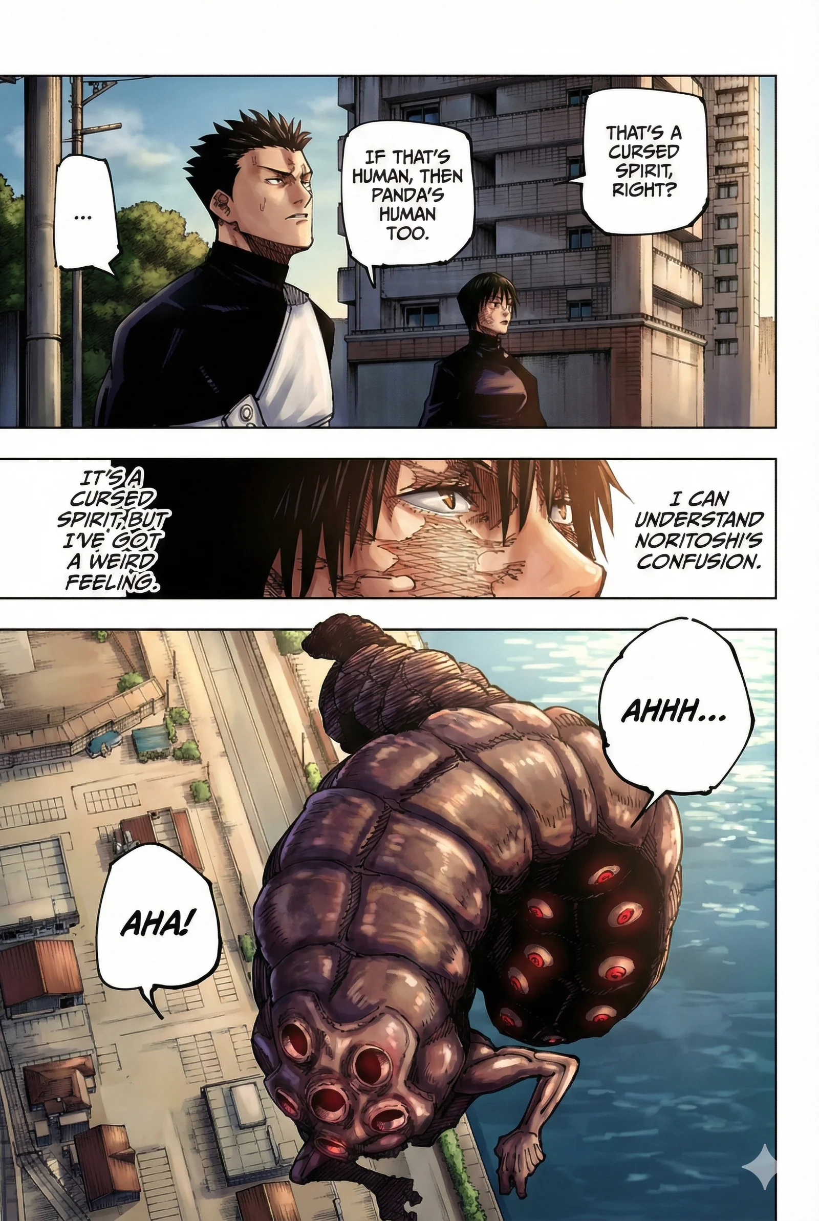 Jujutsu Kaisen Colored Manga JJK, chapter 191, page 9