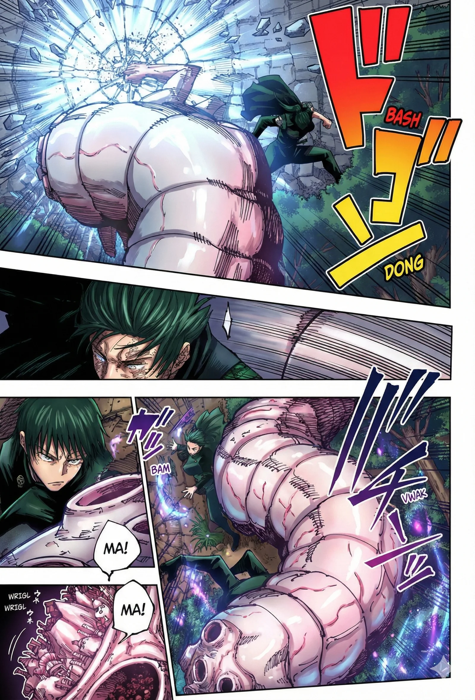 Jujutsu Kaisen Colored Manga JJK, chapter 191, page 15