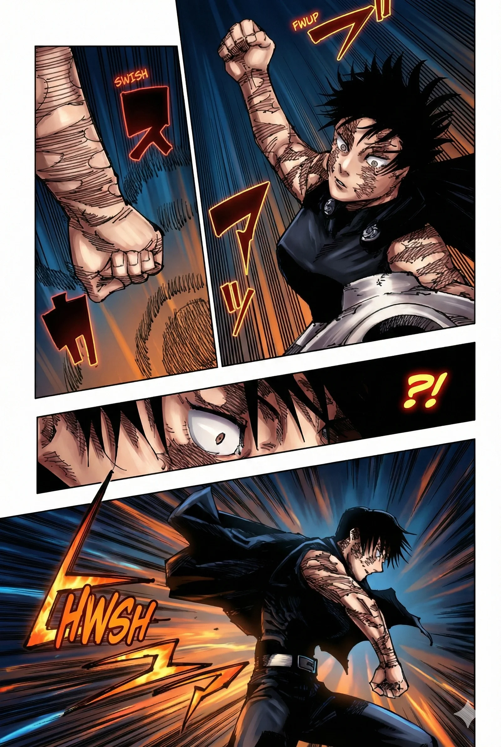 Jujutsu Kaisen Colored Manga JJK, chapter 191, page 16