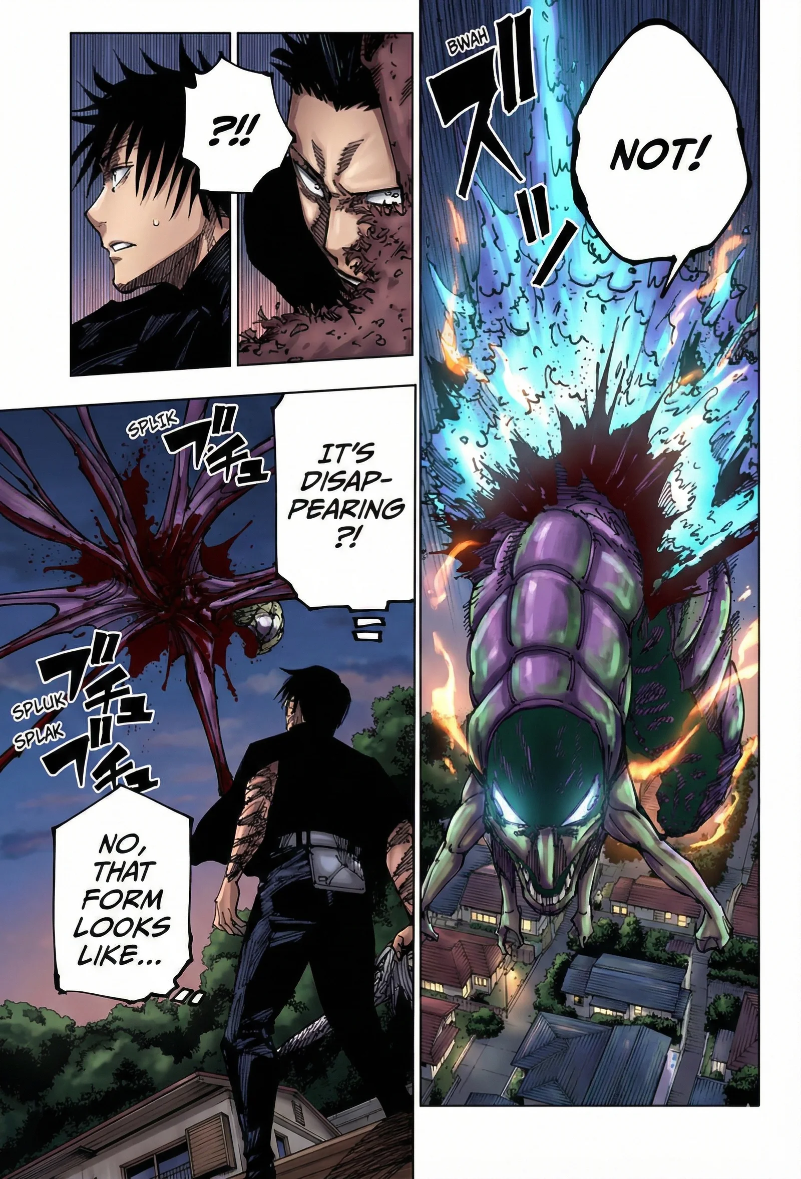 Jujutsu Kaisen Colored Manga JJK, chapter 192, page 11