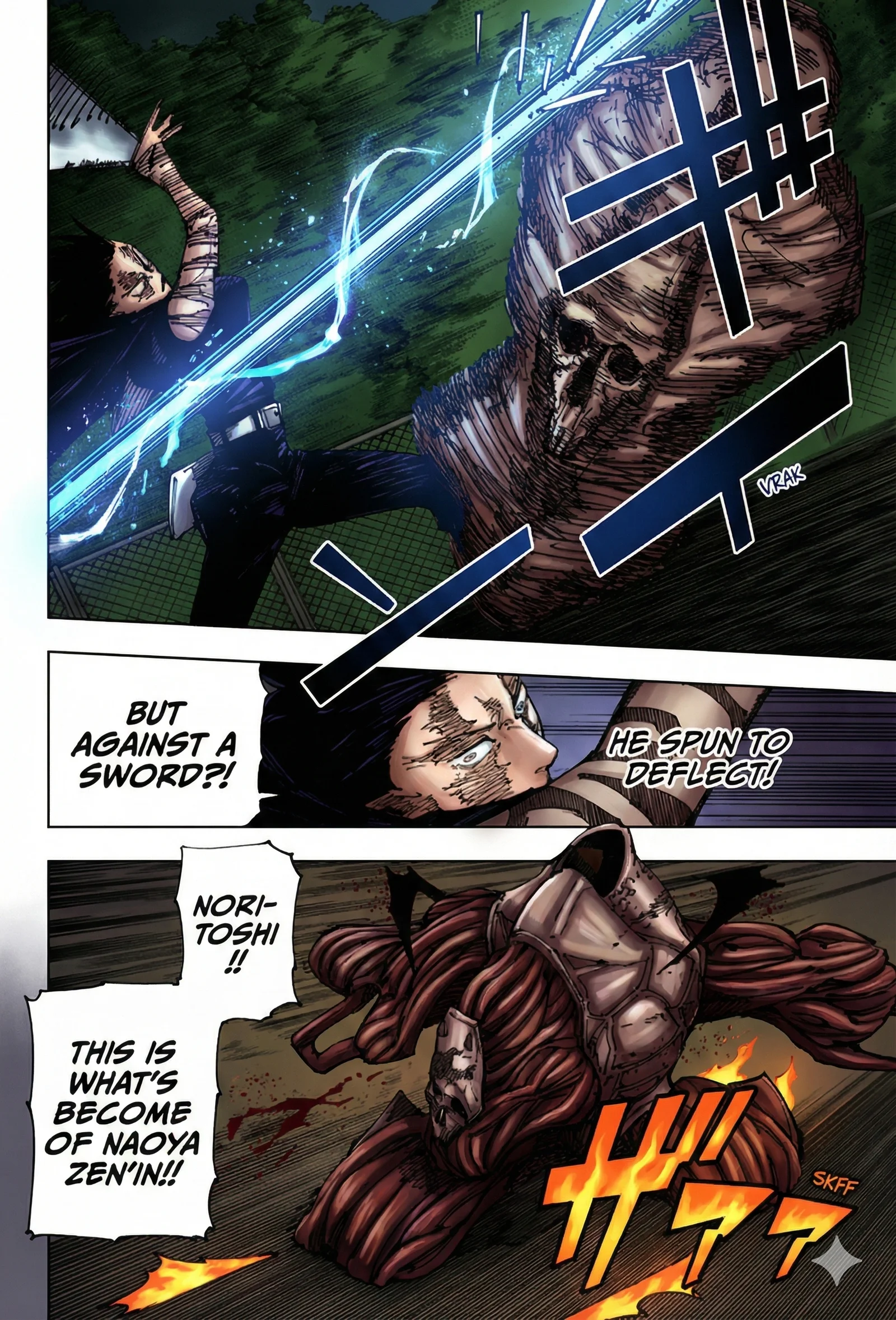 Jujutsu Kaisen Colored Manga JJK, chapter 193, page 8