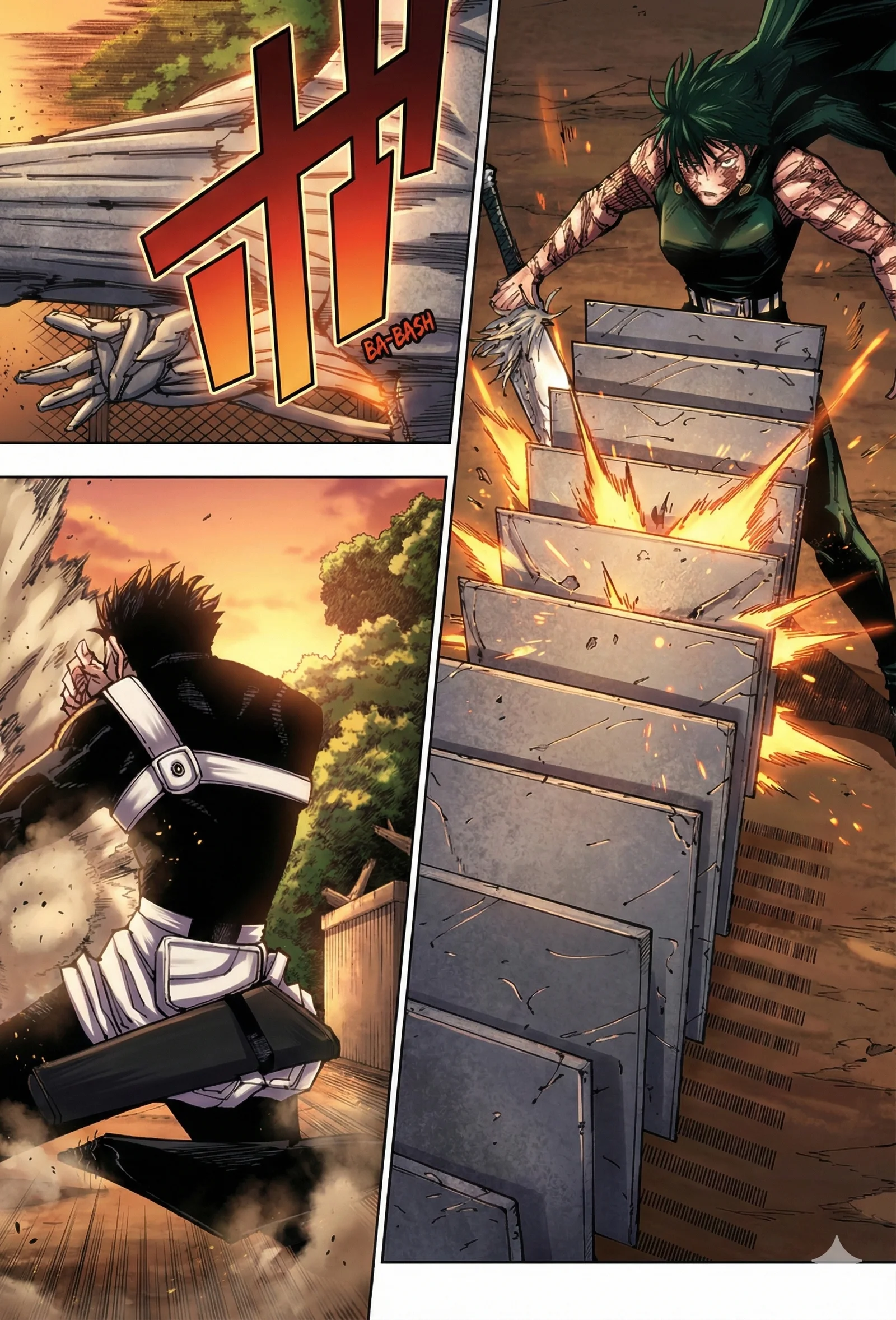 Jujutsu Kaisen Colored Manga JJK, chapter 193, page 9
