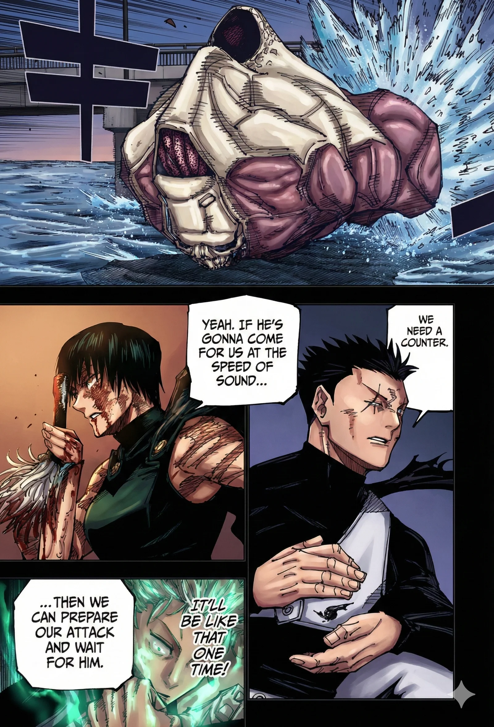 Jujutsu Kaisen Colored Manga JJK, chapter 193, page 14