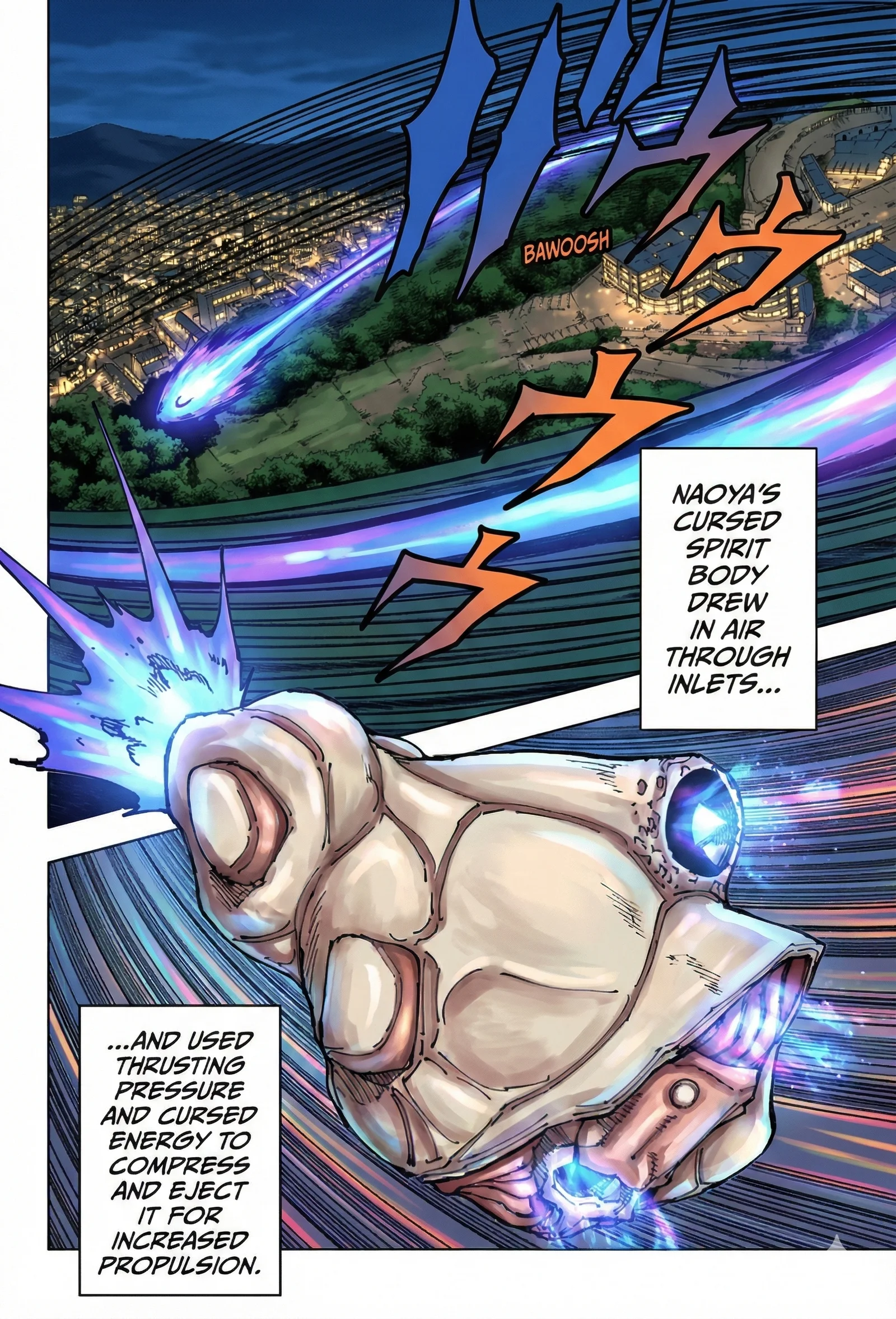 Jujutsu Kaisen Colored Manga JJK, chapter 193, page 17