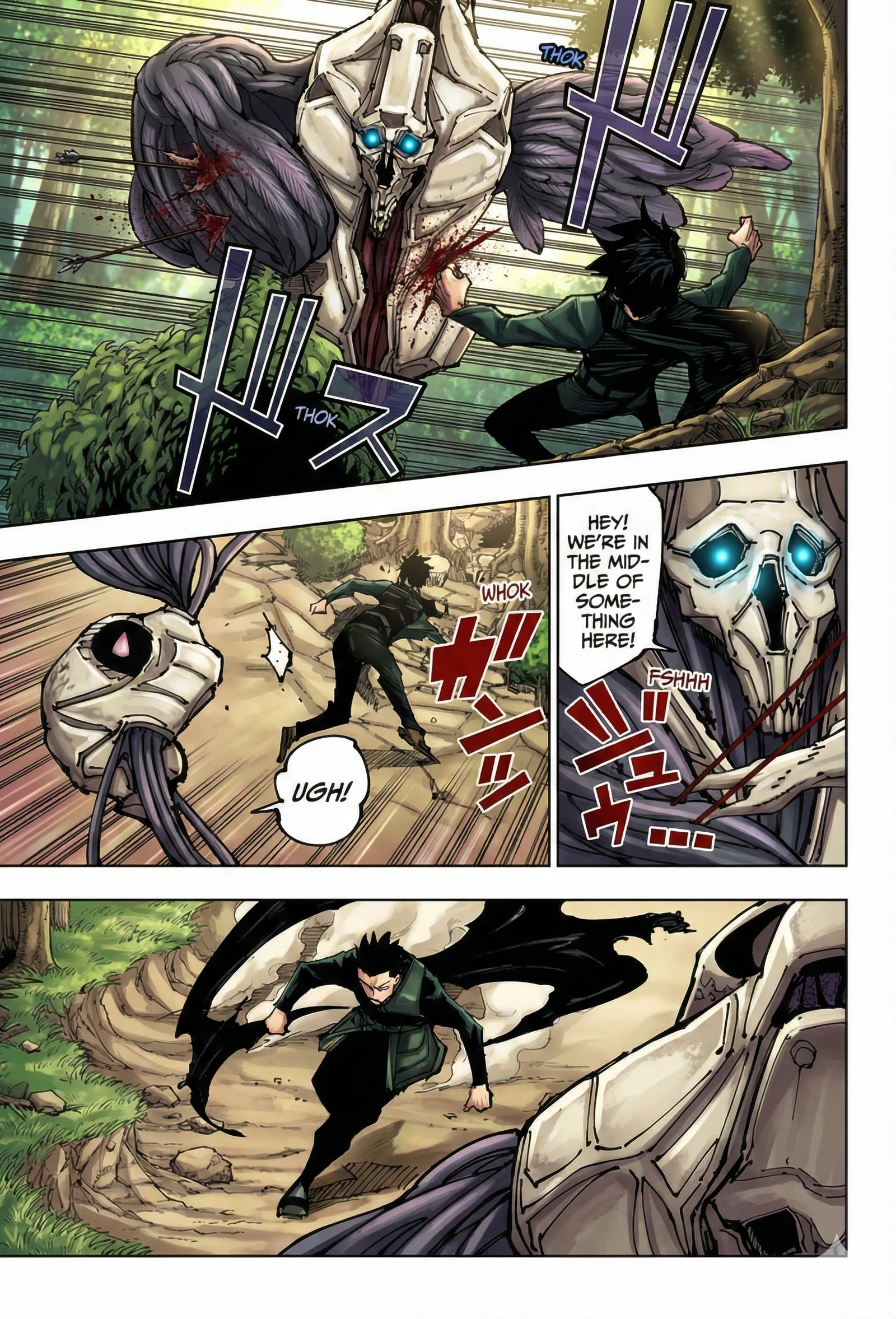 Jujutsu Kaisen Colored Manga JJK, chapter 194, page 3