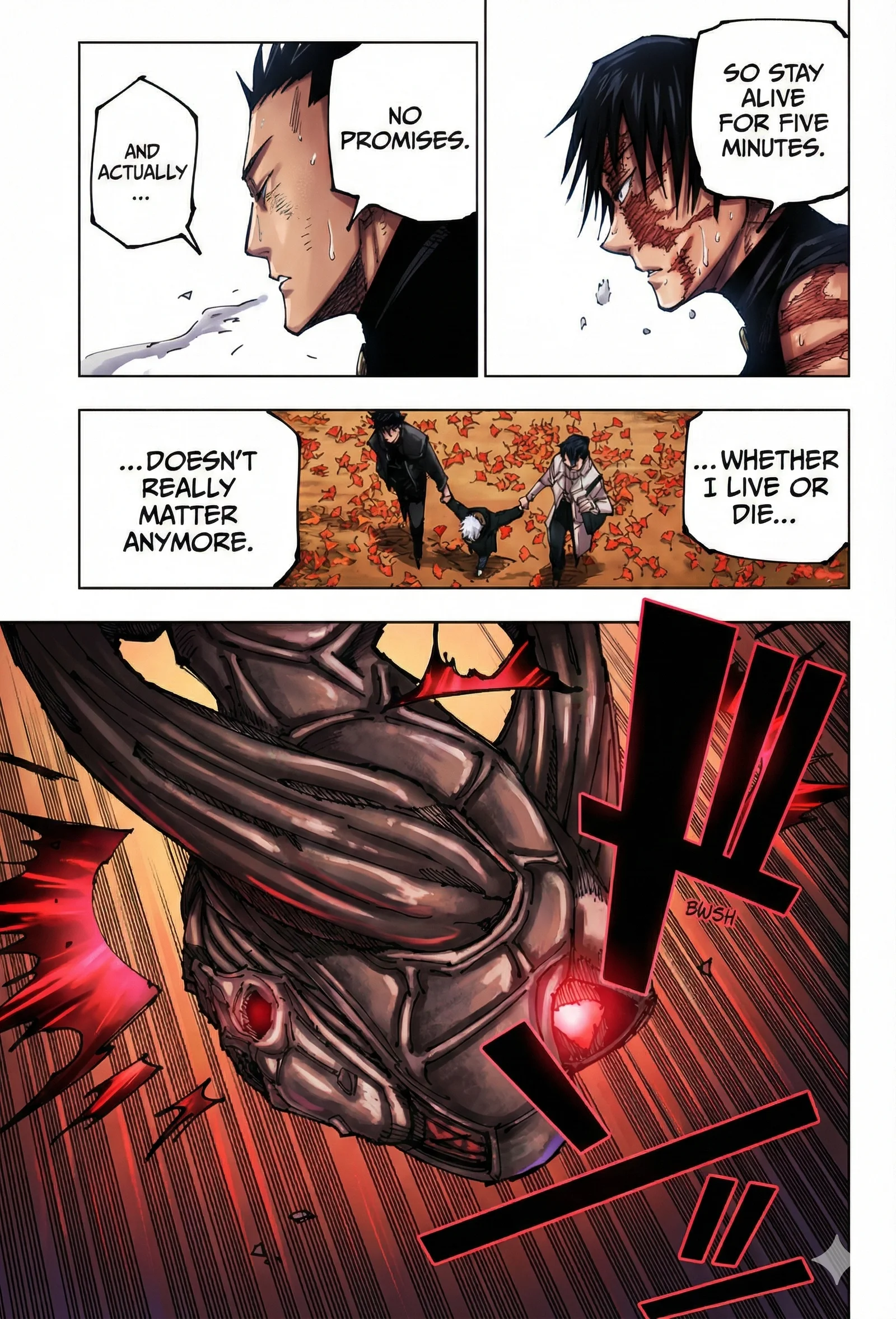 Jujutsu Kaisen Colored Manga JJK, chapter 194, page 7