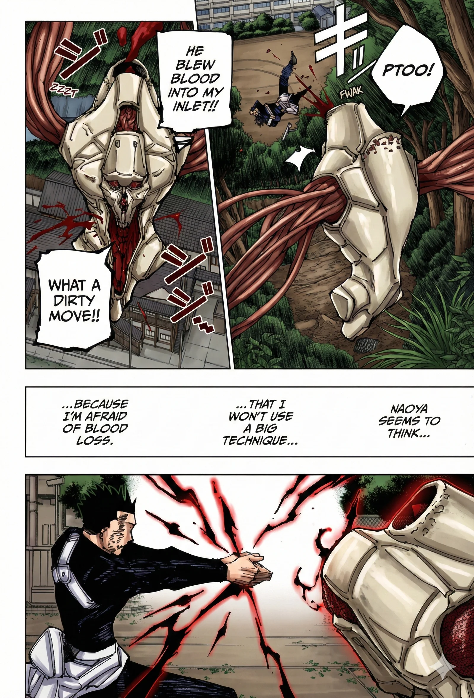 Jujutsu Kaisen Colored Manga JJK, chapter 194, page 12