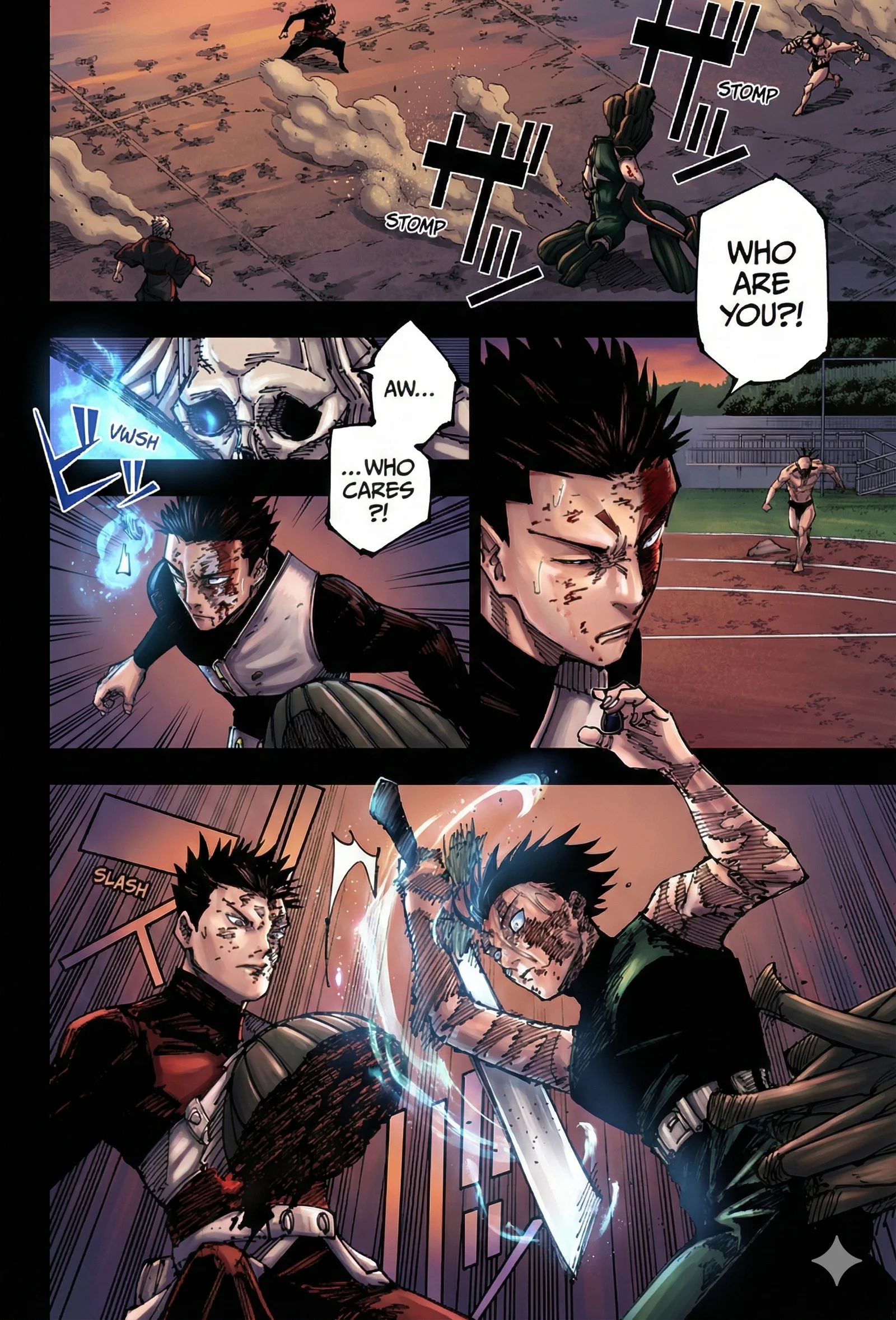 Jujutsu Kaisen Colored Manga JJK, chapter 195, page 7