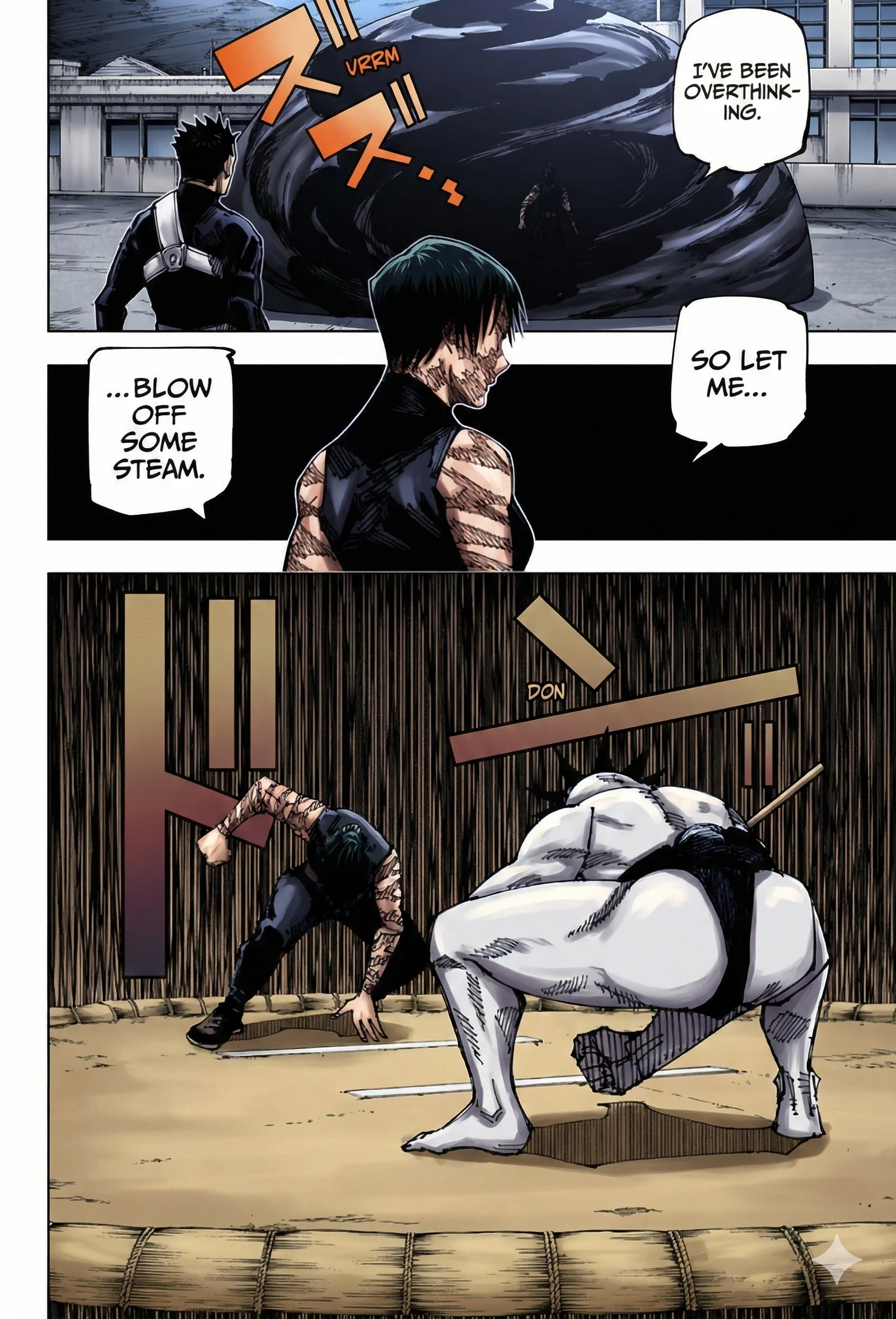 Jujutsu Kaisen Colored Manga JJK, chapter 196, page 4