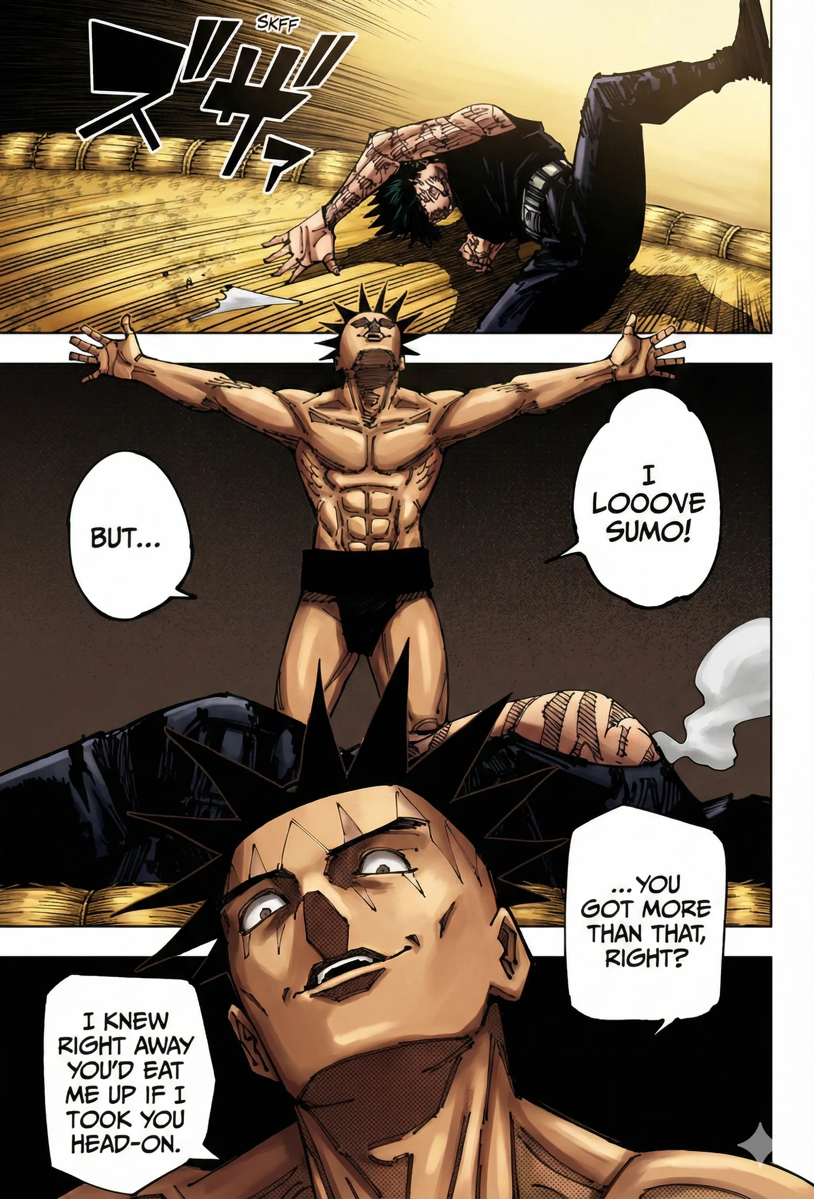 Jujutsu Kaisen Colored Manga JJK, chapter 196, page 9