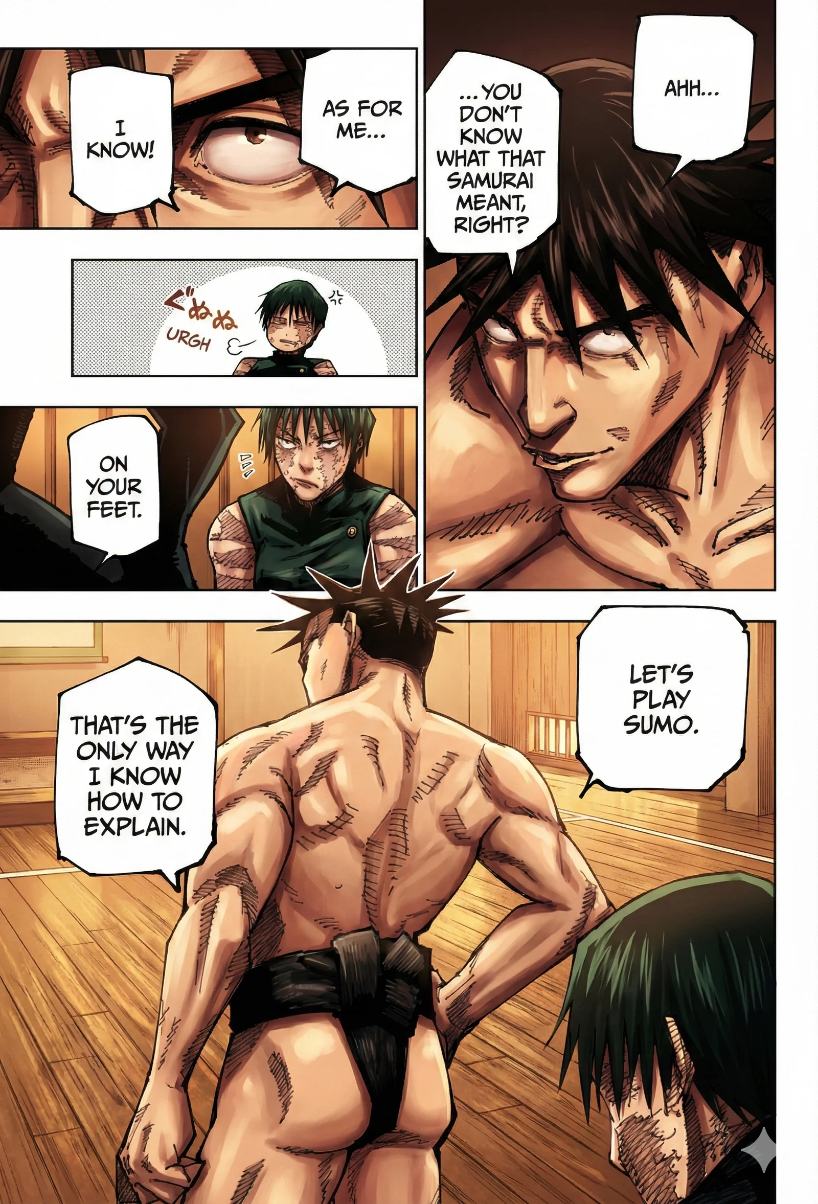 Jujutsu Kaisen Colored Manga JJK, chapter 196, page 14
