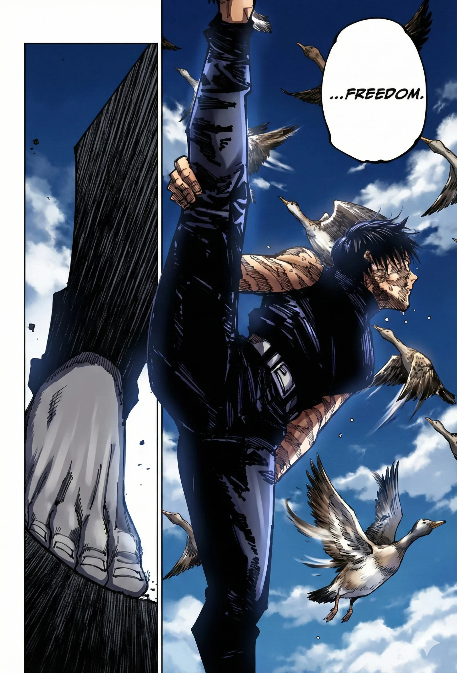 Jujutsu Kaisen Colored Manga JJK, chapter 196, page 17