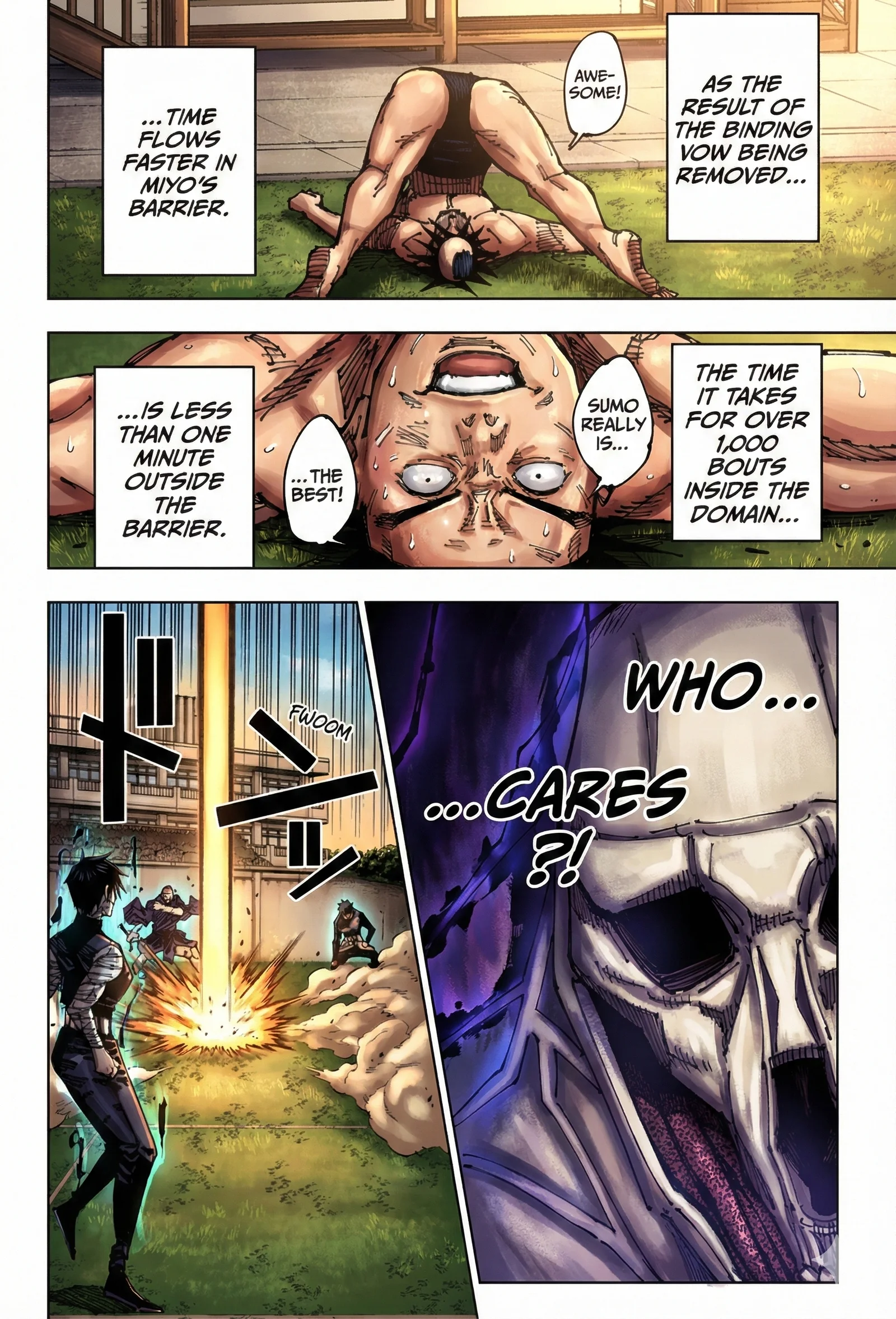 Jujutsu Kaisen Colored Manga JJK, chapter 197, page 2