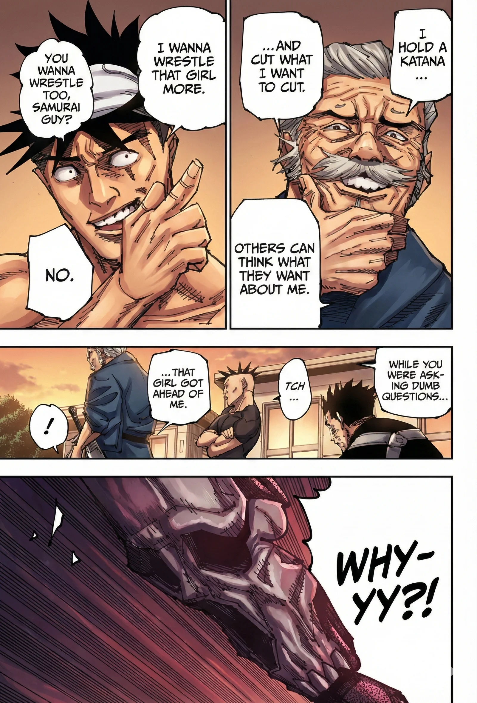 Jujutsu Kaisen Colored Manga JJK, chapter 197, page 5
