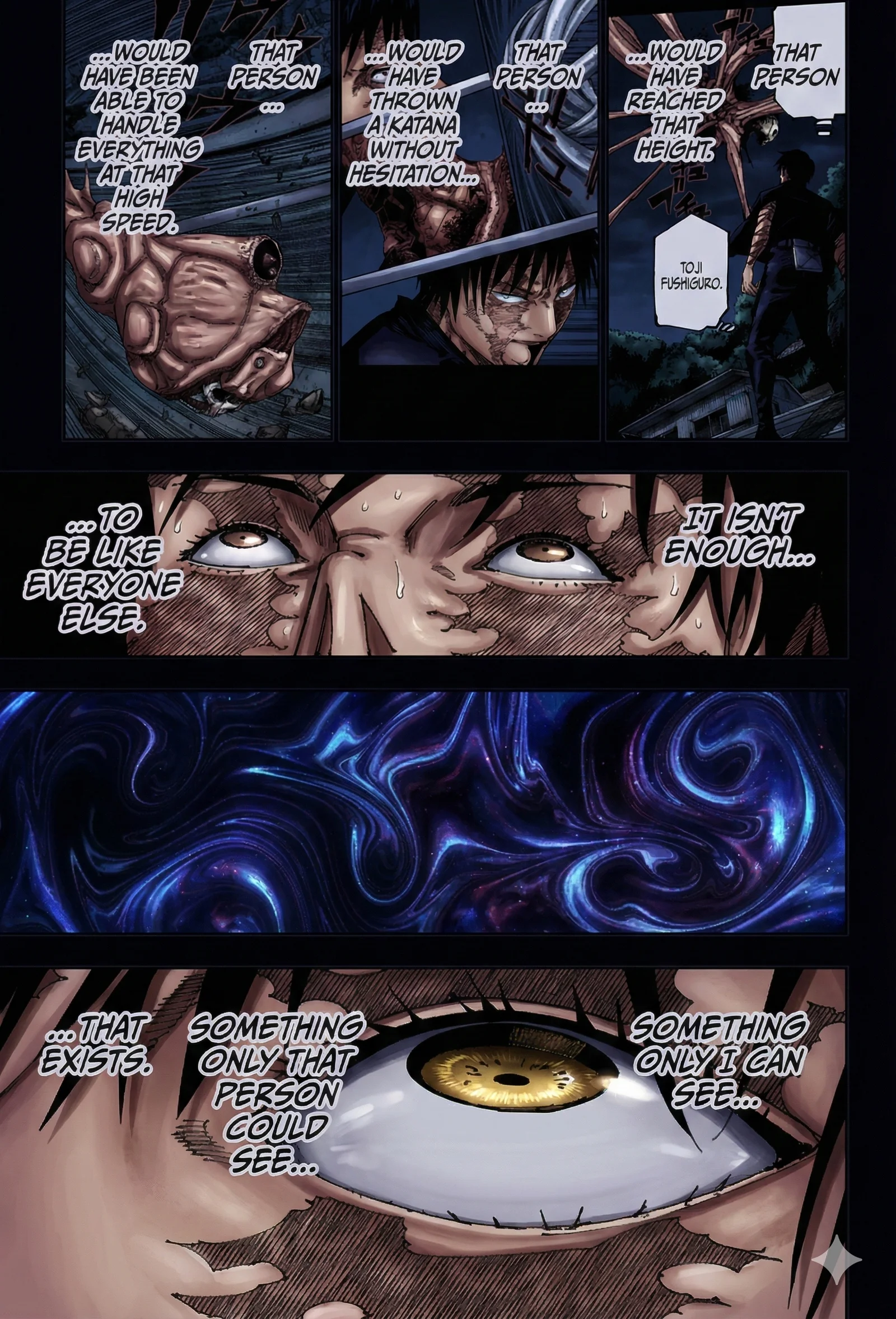 Jujutsu Kaisen Colored Manga JJK, chapter 197, page 11
