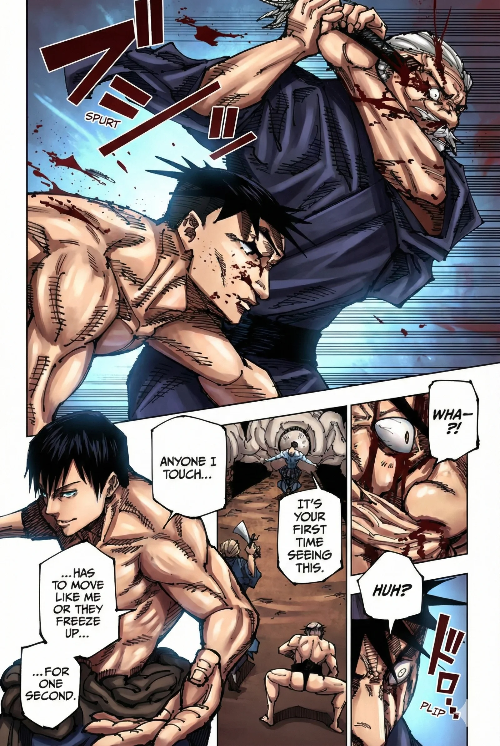Jujutsu Kaisen Colored Manga JJK, chapter 198, page 6