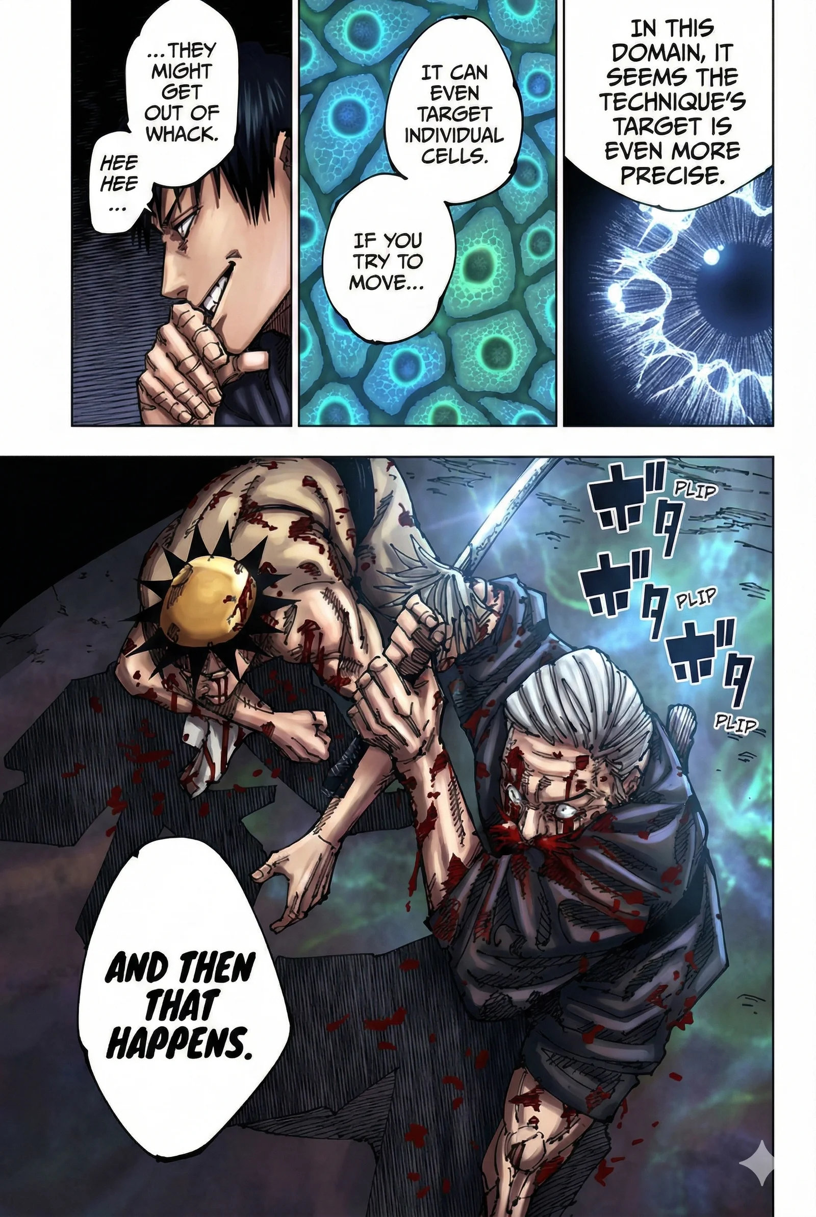 Jujutsu Kaisen Colored Manga JJK, chapter 198, page 7