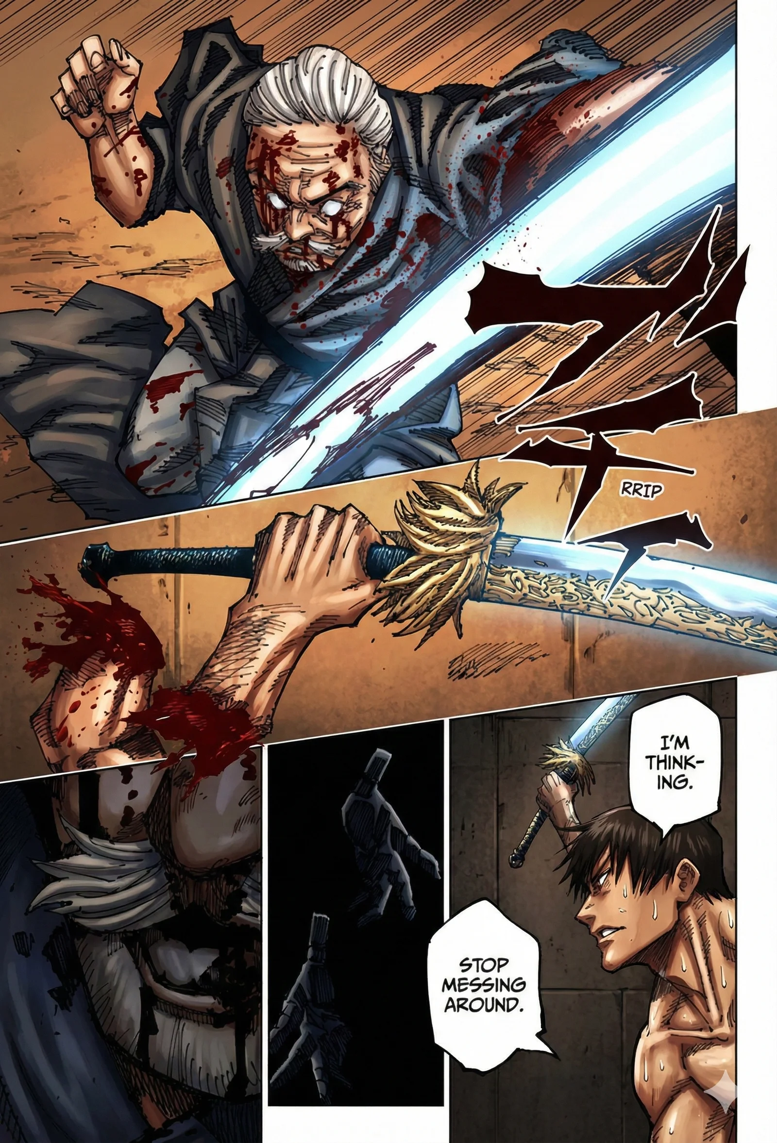 Jujutsu Kaisen Colored Manga JJK, chapter 198, page 8