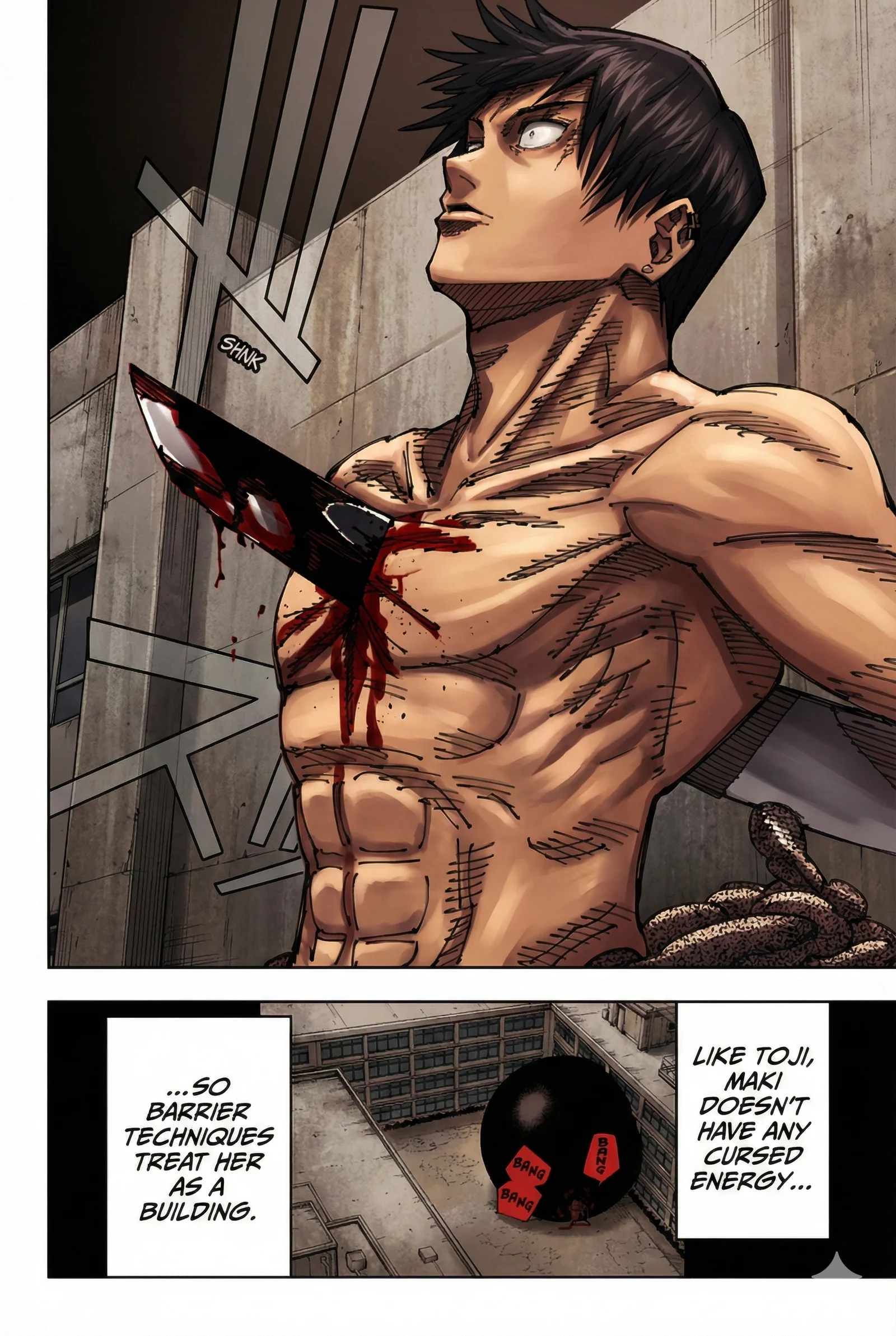 Jujutsu Kaisen Colored Manga JJK, chapter 198, page 9