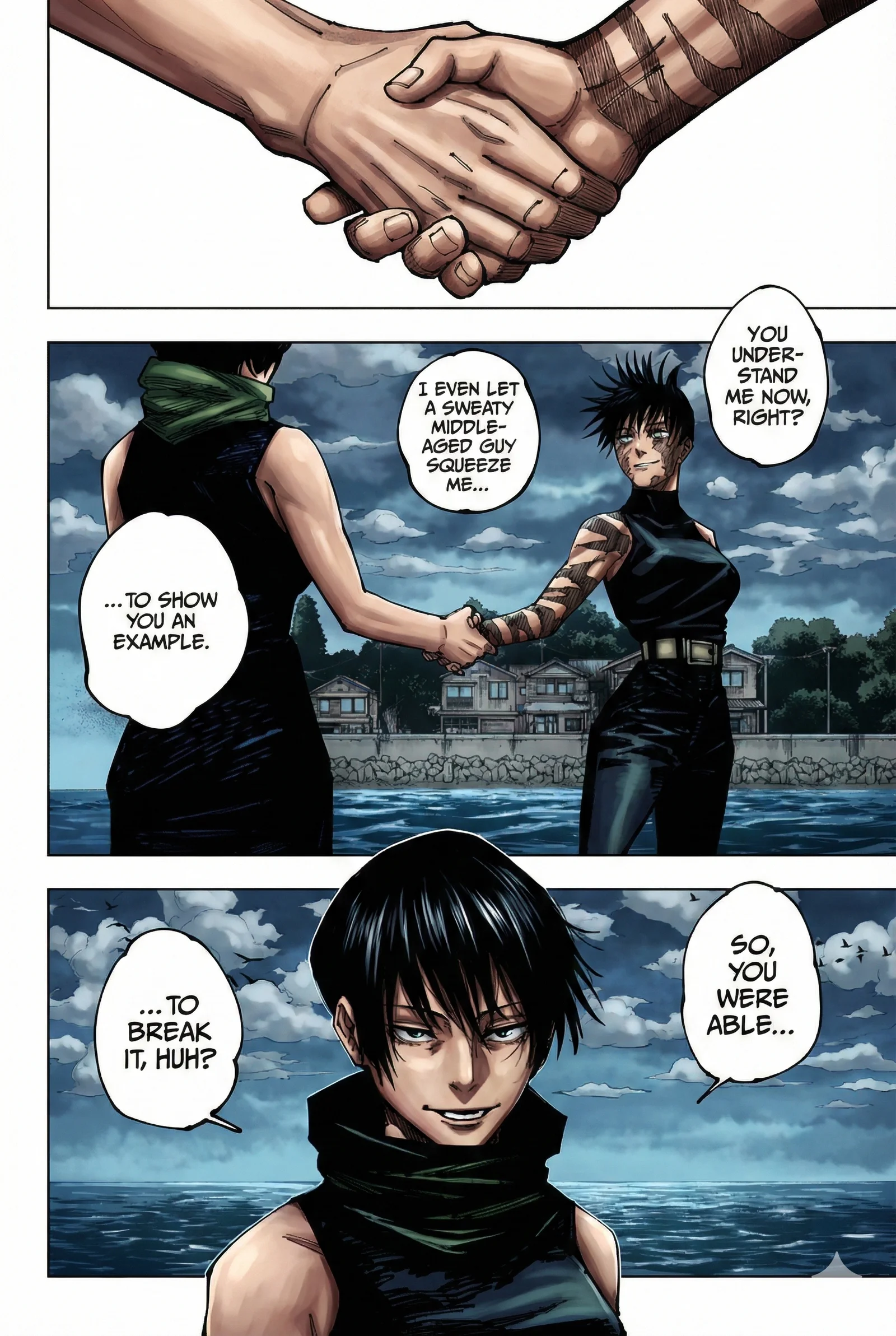 Jujutsu Kaisen Colored Manga JJK, chapter 198, page 11