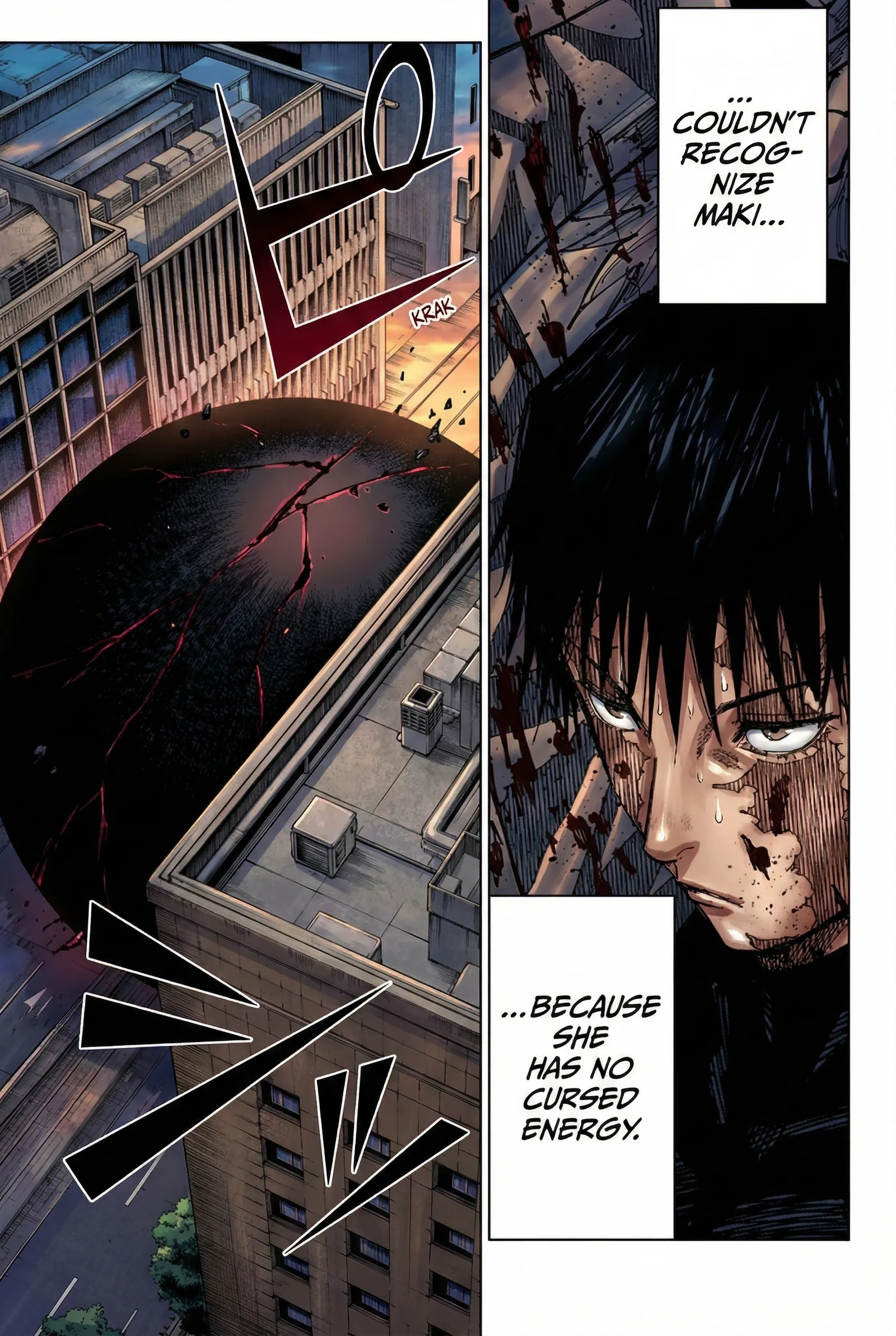 Jujutsu Kaisen Colored Manga JJK, chapter 198, page 17