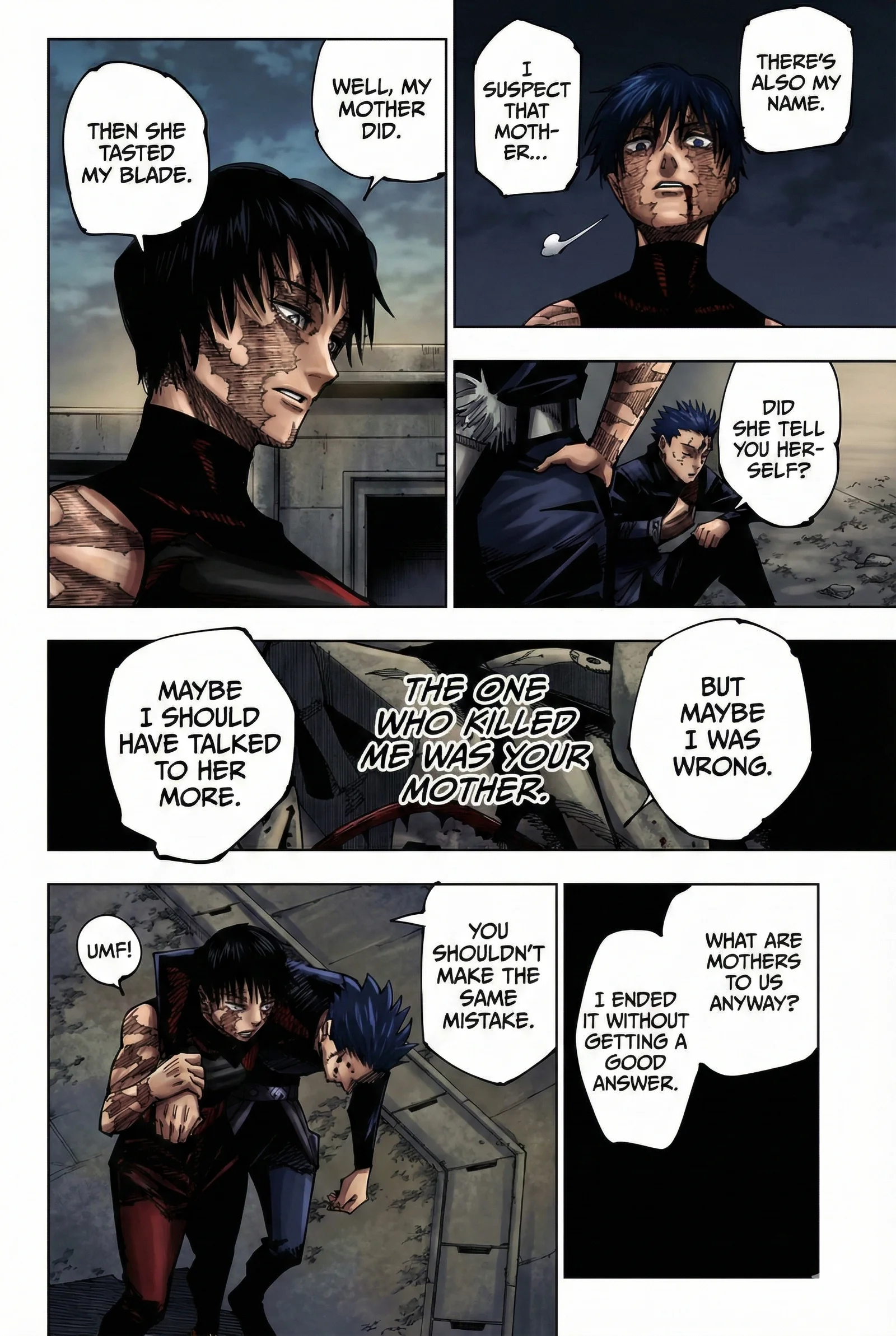 Jujutsu Kaisen Colored Manga JJK, chapter 199, page 2