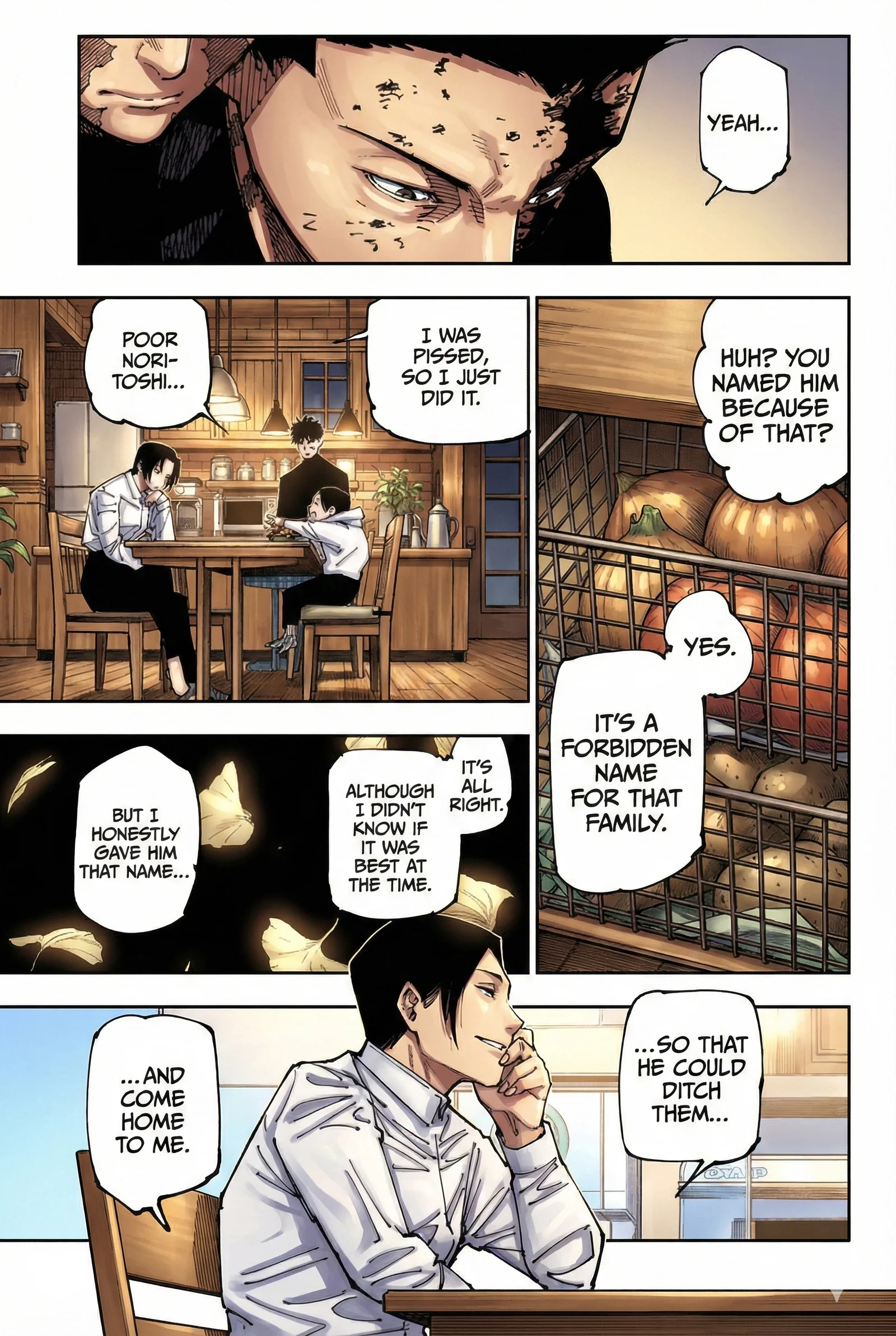 Jujutsu Kaisen Colored Manga JJK, chapter 199, page 3