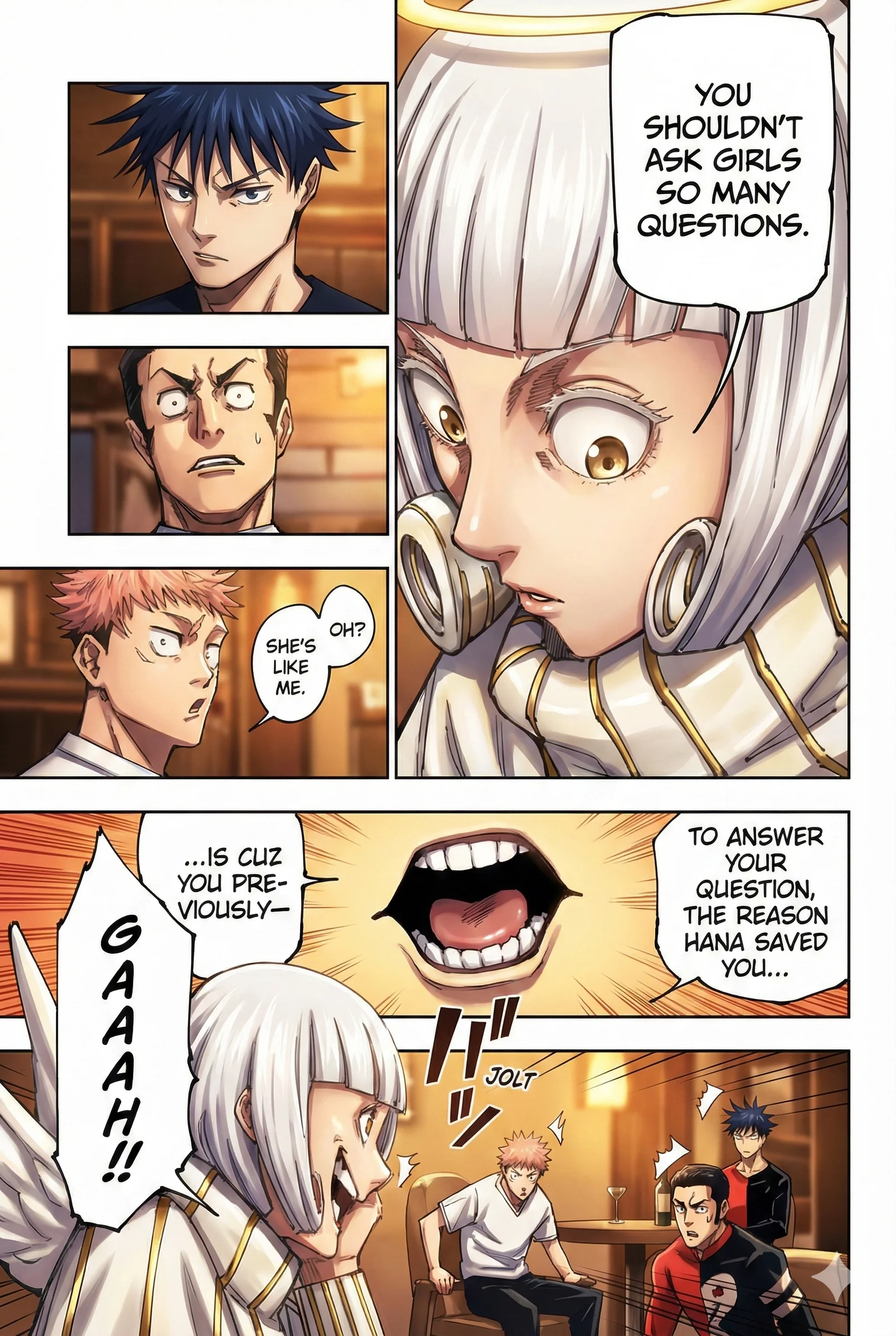 Jujutsu Kaisen Colored Manga JJK, chapter 199, page 12