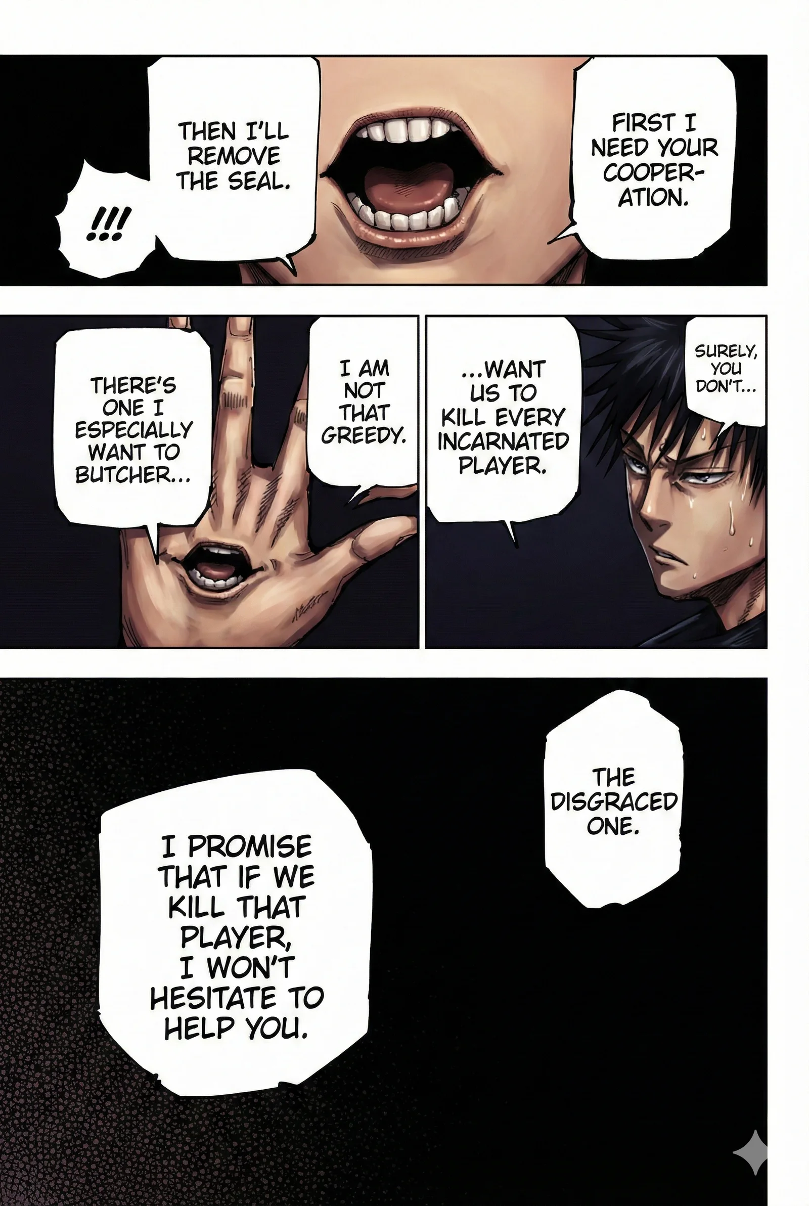 Jujutsu Kaisen Colored Manga JJK, chapter 199, page 14