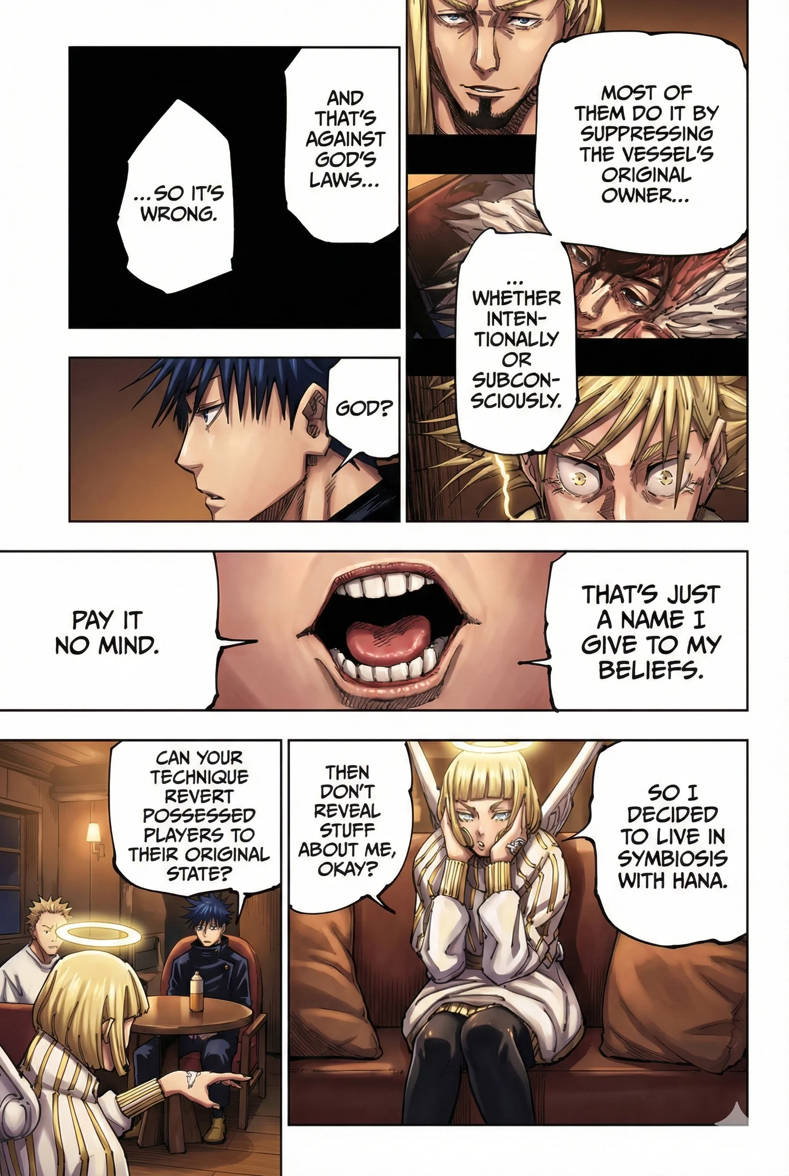 Jujutsu Kaisen Colored Manga JJK, chapter 199, page 16