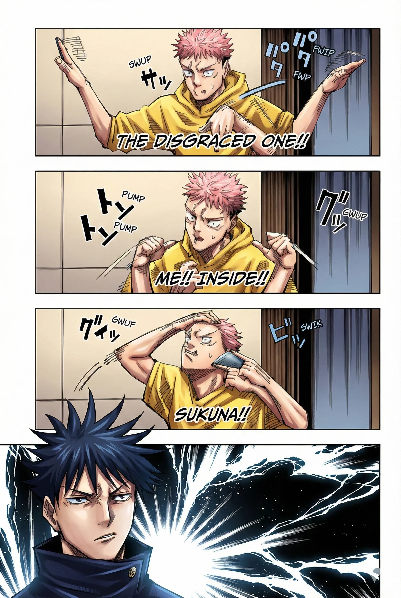 Jujutsu Kaisen Colored Manga JJK, chapter 200, page 3