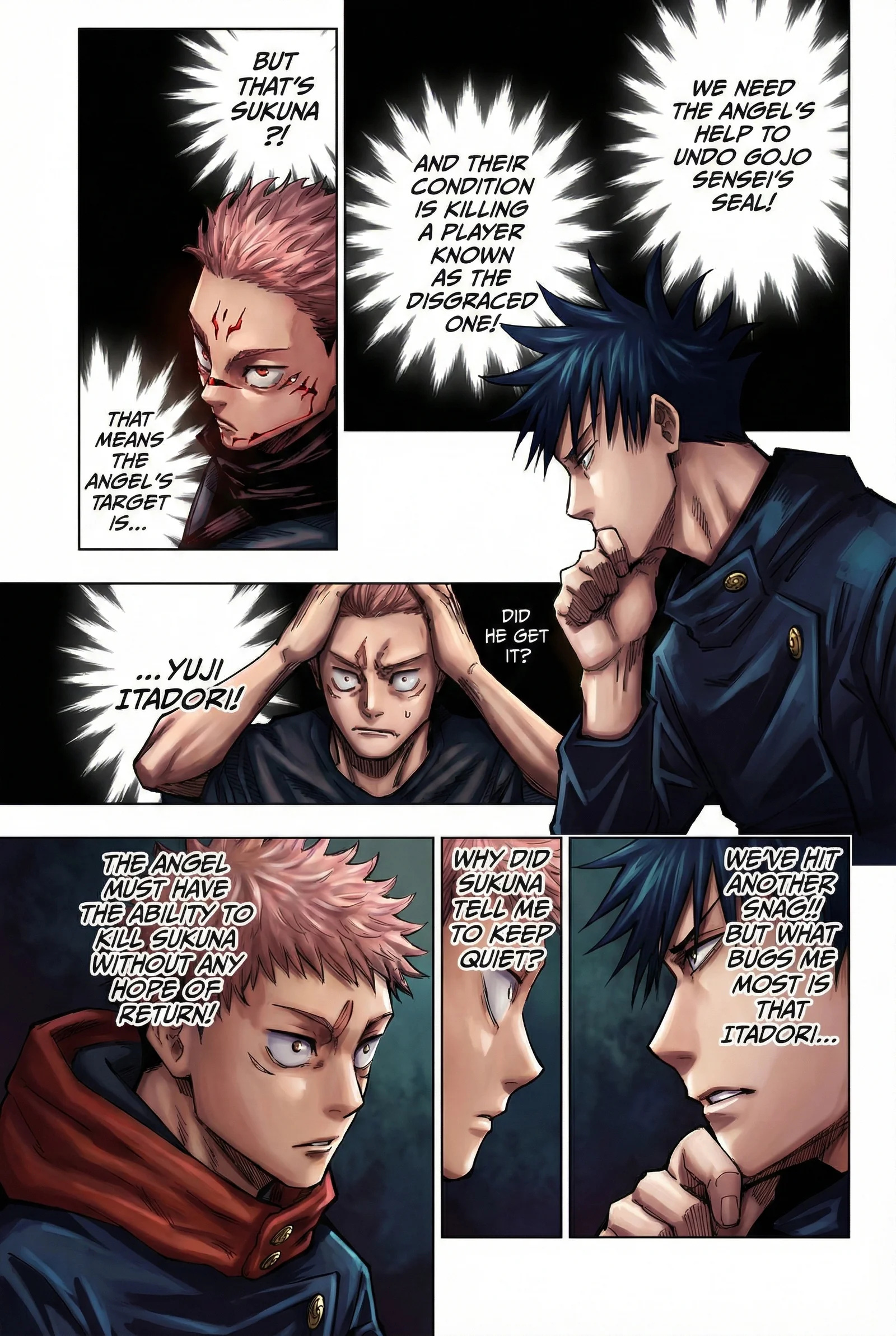 Jujutsu Kaisen Colored Manga JJK, chapter 200, page 5