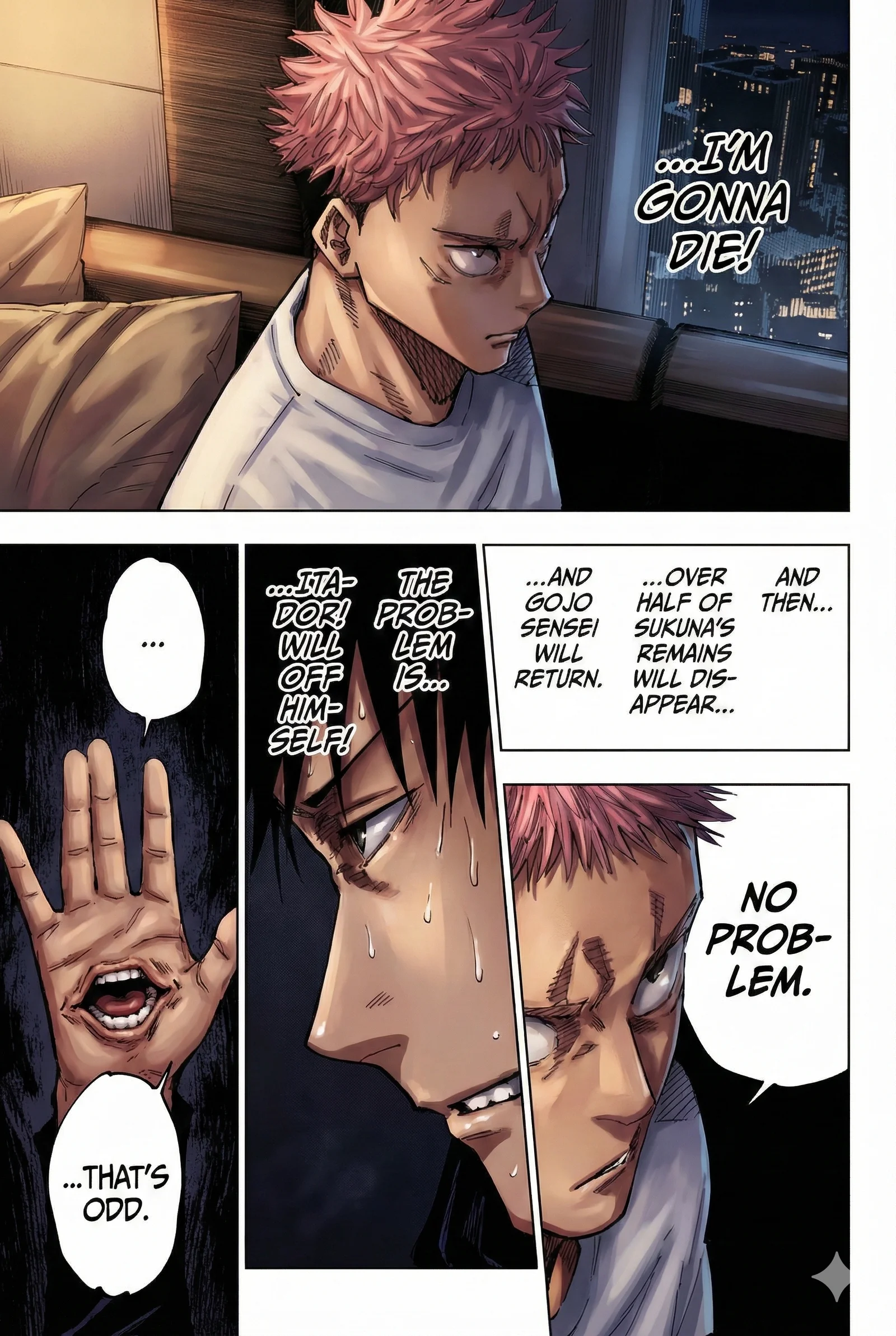 Jujutsu Kaisen Colored Manga JJK, chapter 200, page 6