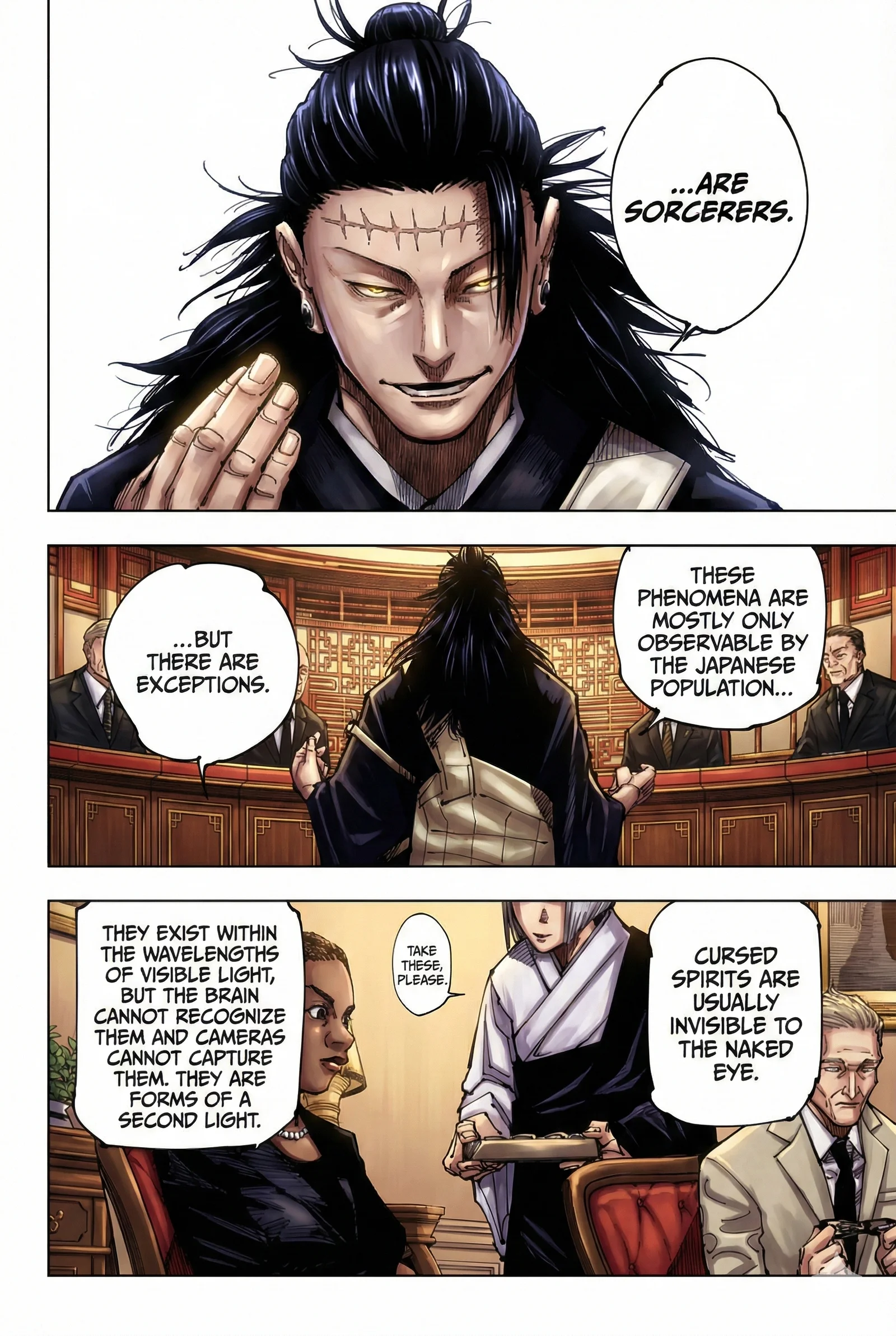 Jujutsu Kaisen Colored Manga JJK, chapter 200, page 9