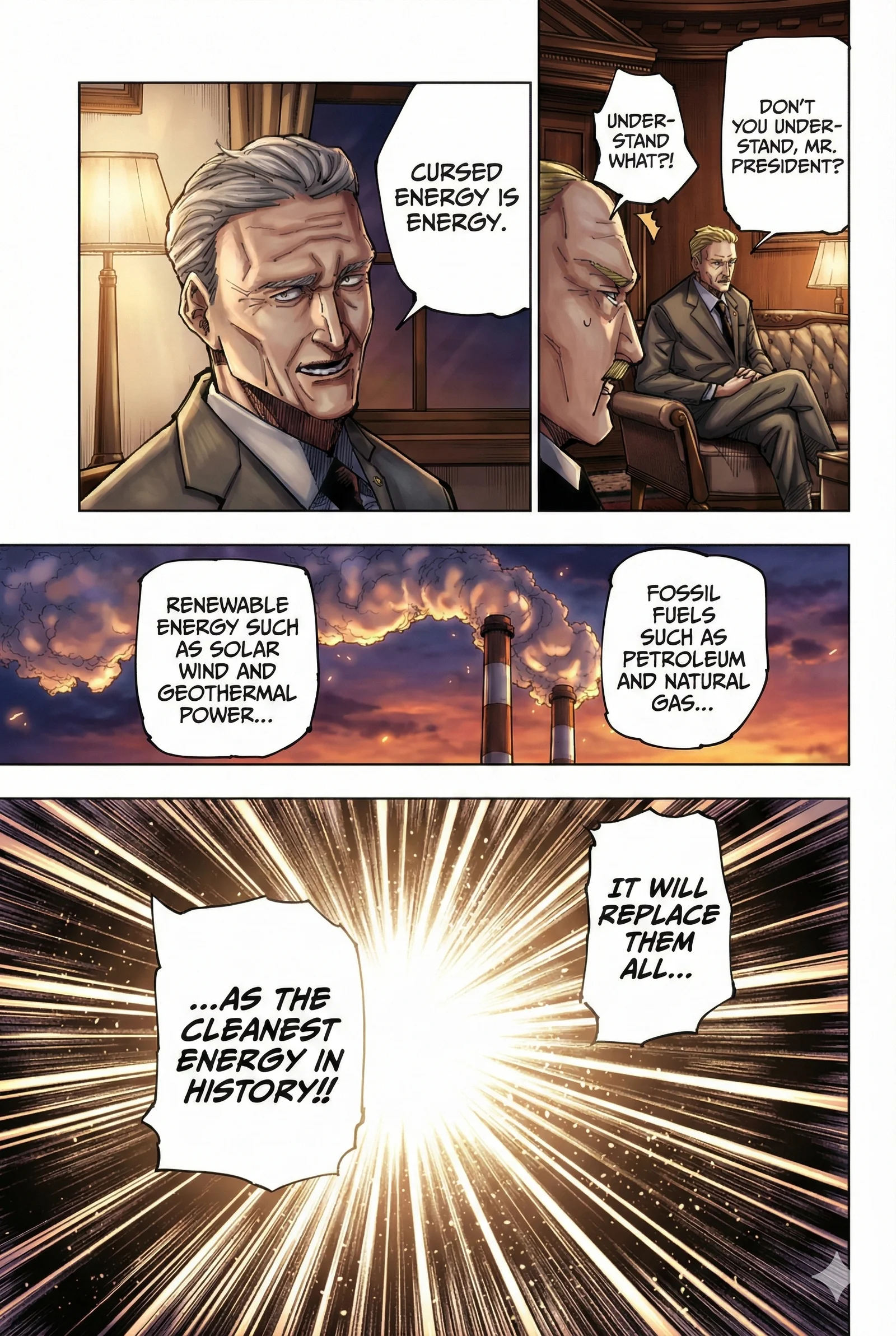 Jujutsu Kaisen Colored Manga JJK, chapter 200, page 17