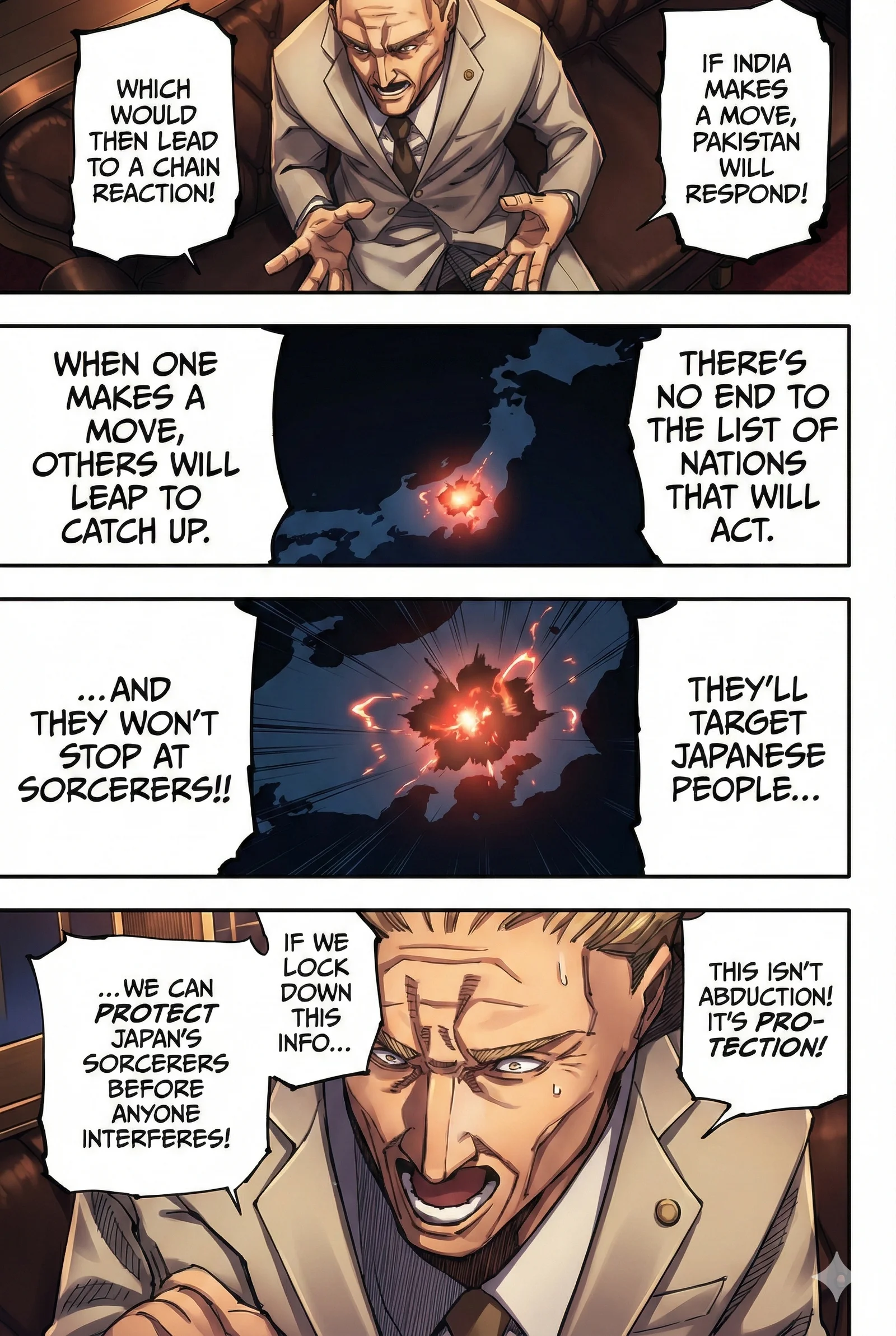 Jujutsu Kaisen Colored Manga JJK, chapter 201, page 3