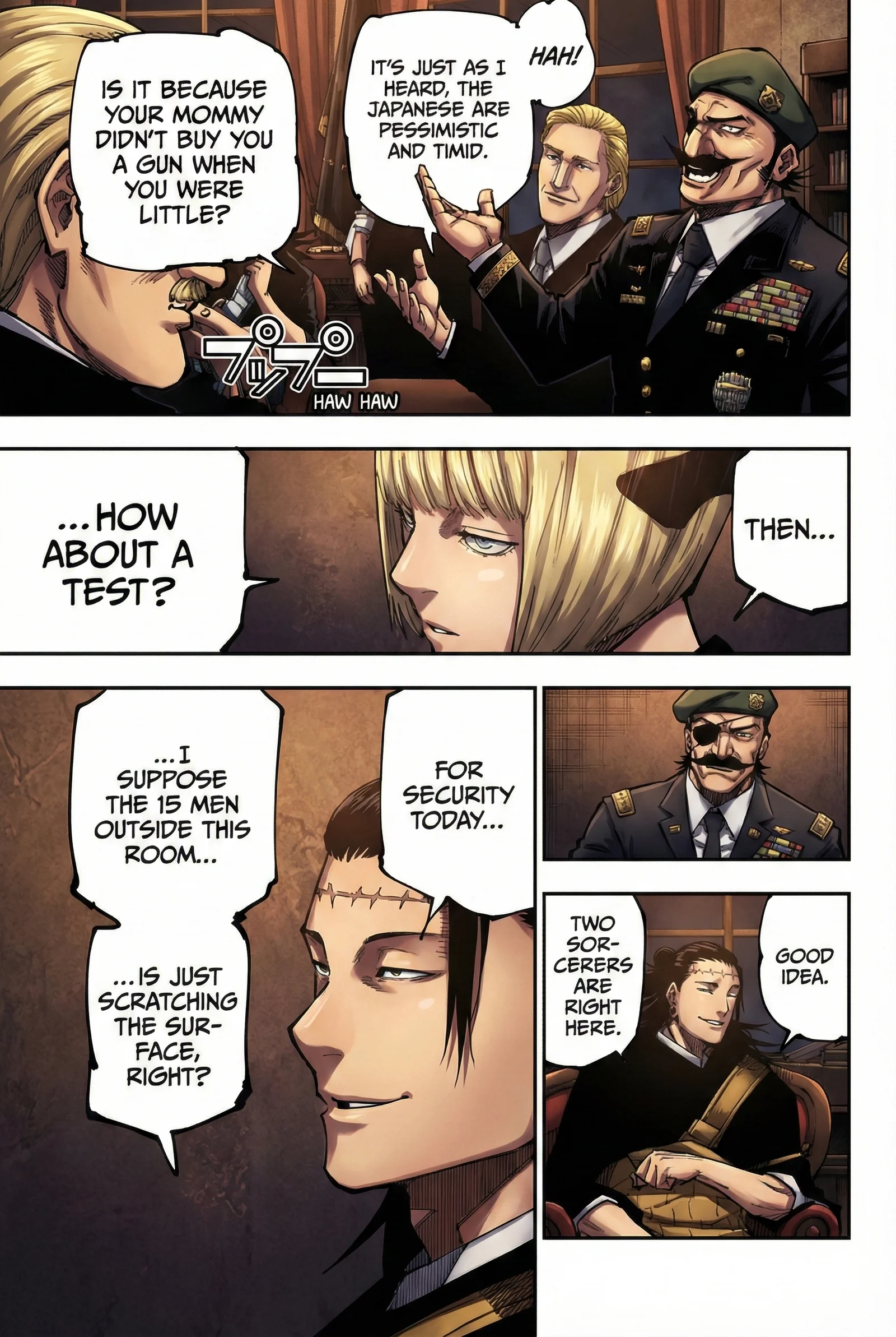 Jujutsu Kaisen Colored Manga JJK, chapter 201, page 10