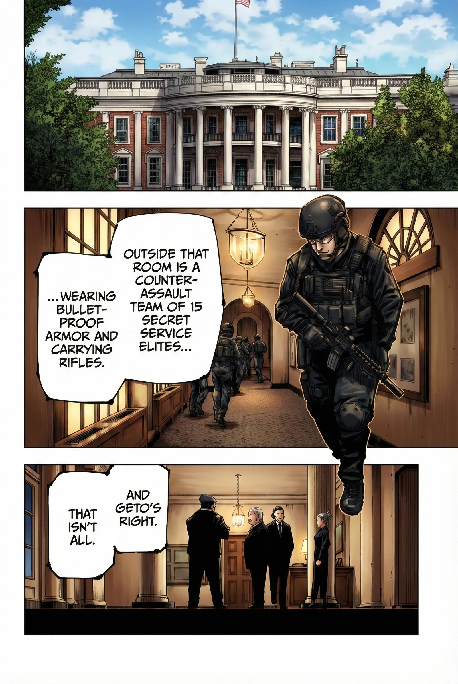 Jujutsu Kaisen Colored Manga JJK, chapter 201, page 11