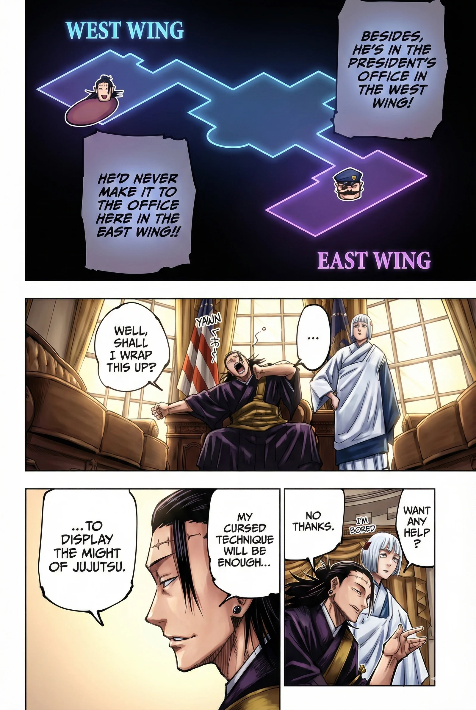 Jujutsu Kaisen Colored Manga JJK, chapter 201, page 13