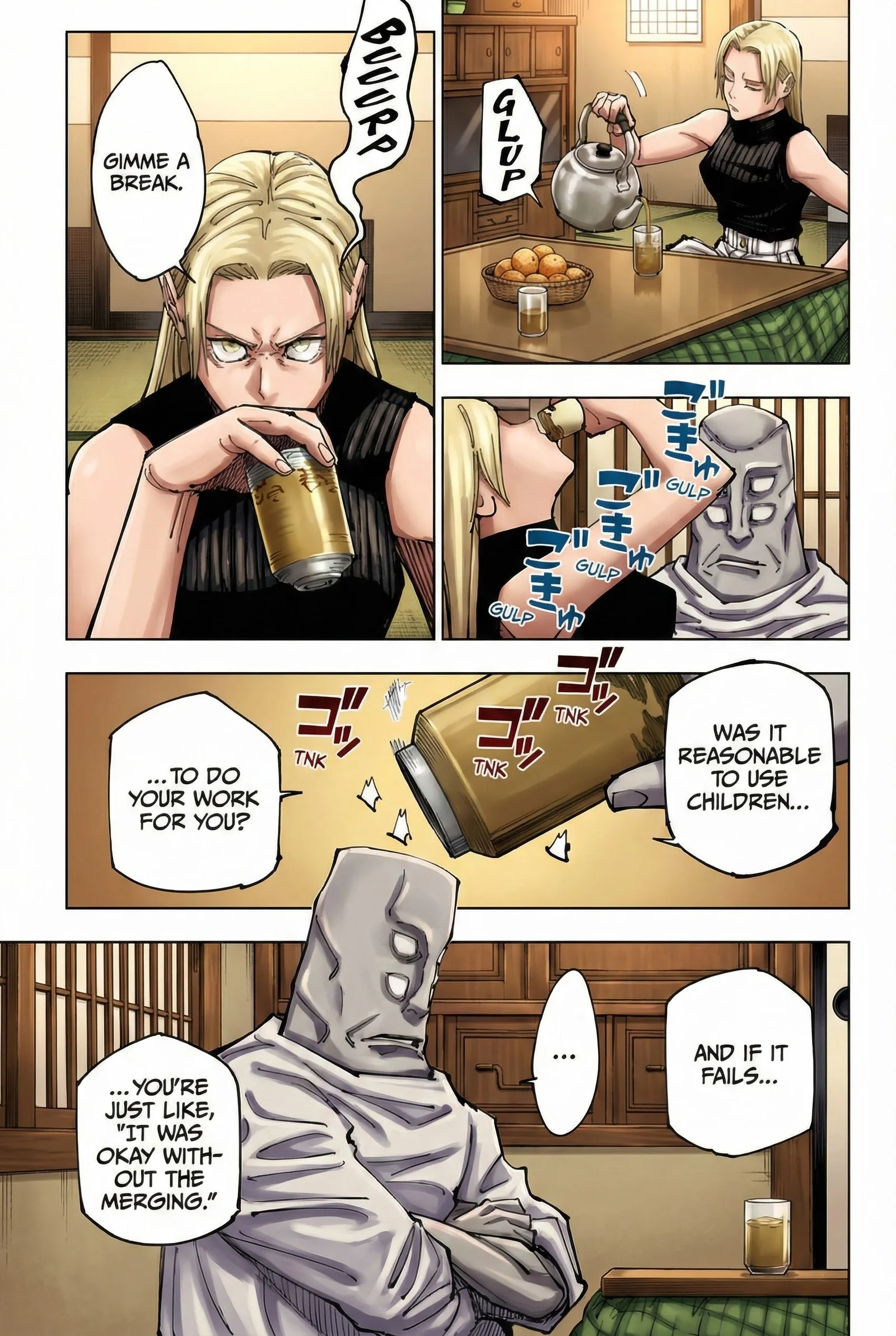 Jujutsu Kaisen Colored Manga JJK, chapter 202, page 3