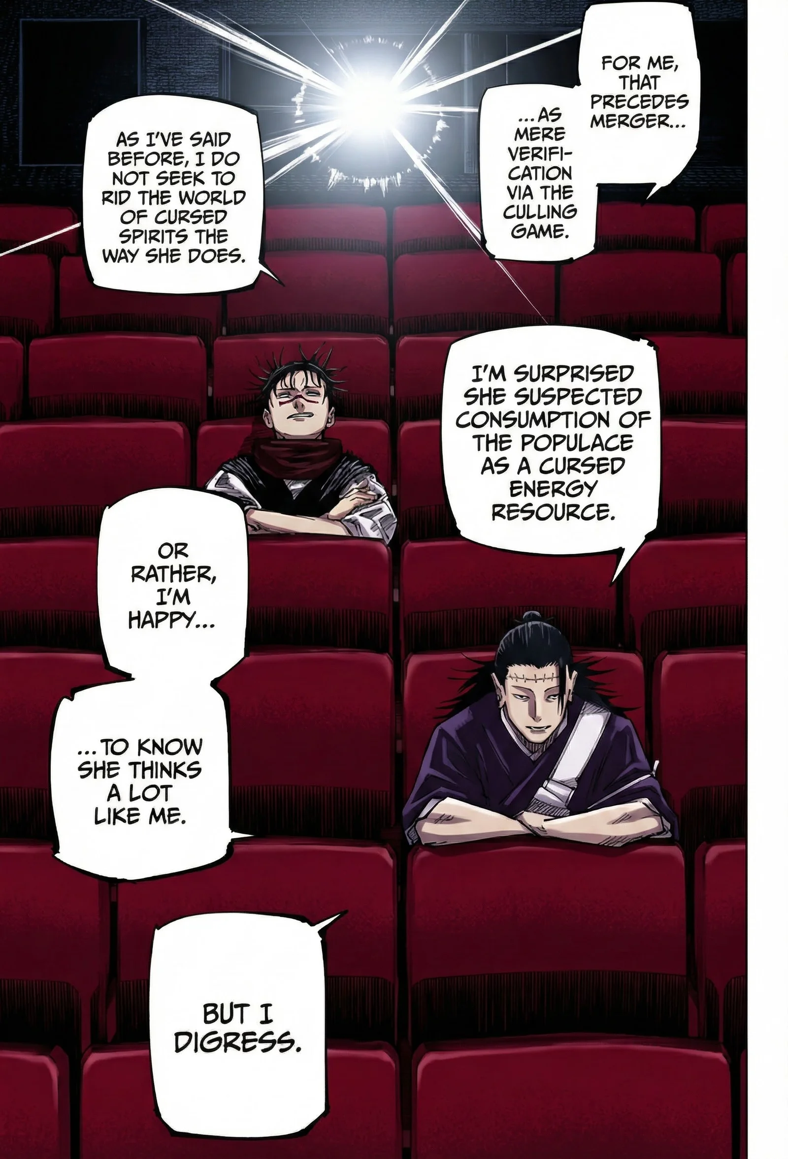 Jujutsu Kaisen Colored Manga JJK, chapter 202, page 13