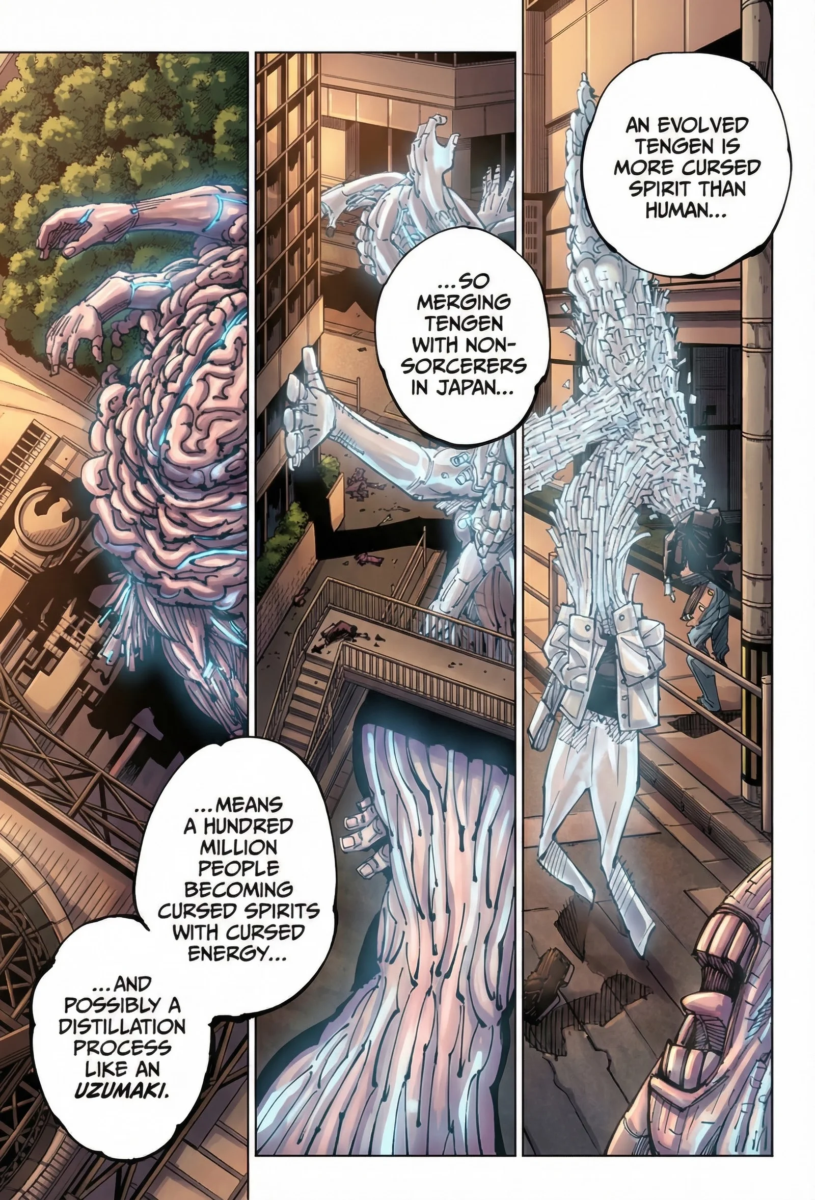 Jujutsu Kaisen Colored Manga JJK, chapter 202, page 16