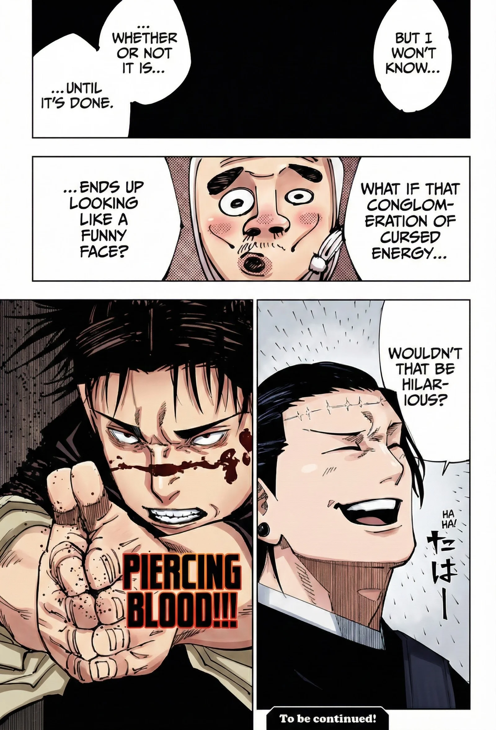 Jujutsu Kaisen Colored Manga JJK, chapter 202, page 19
