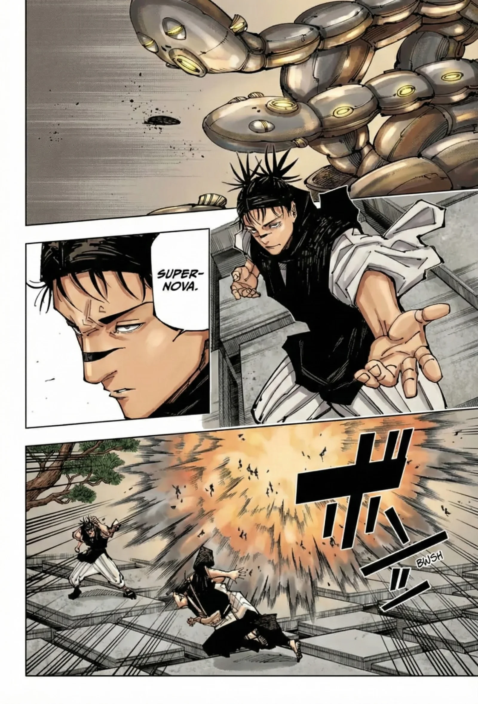 Jujutsu Kaisen Colored Manga JJK, chapter 203, page 5