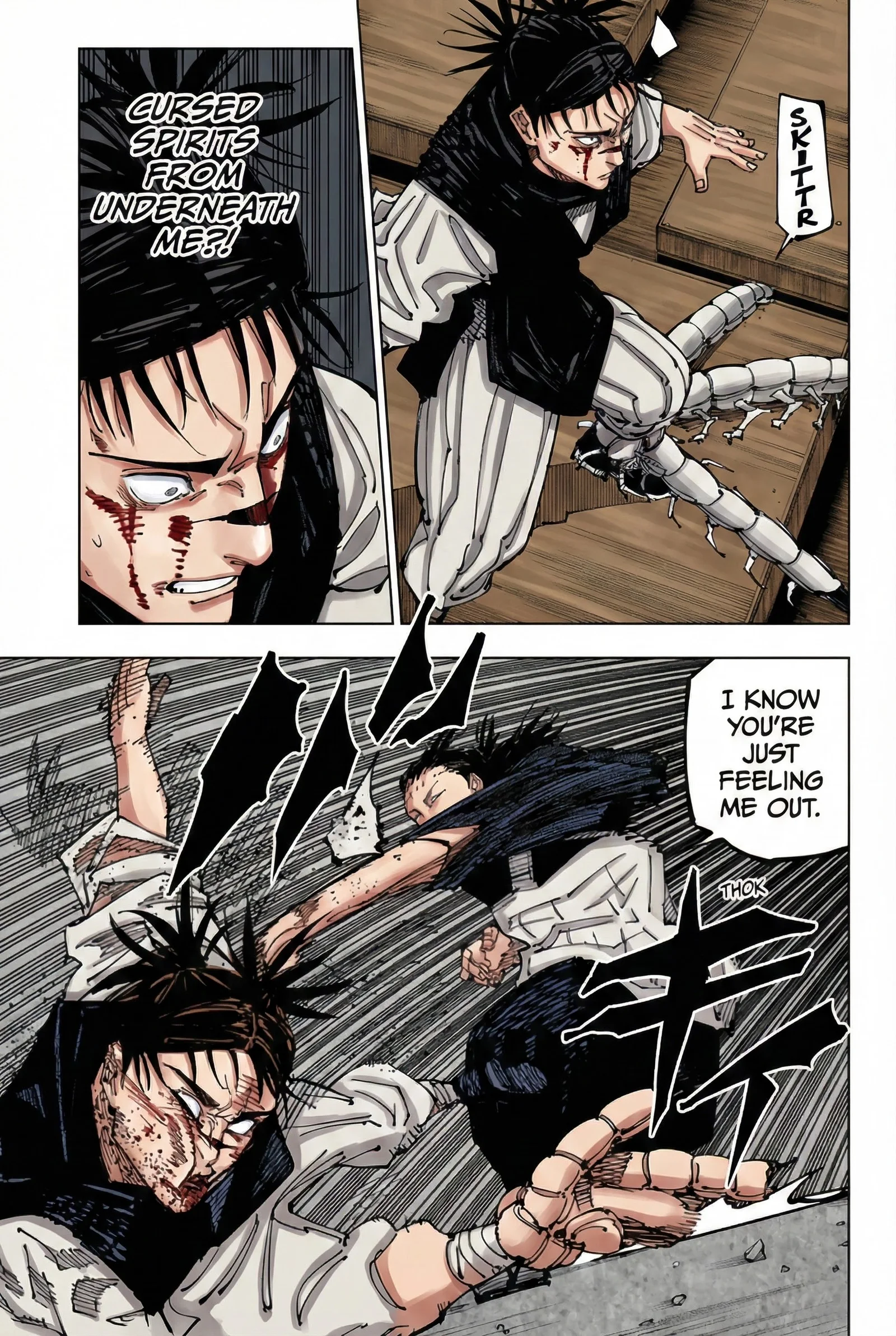 Jujutsu Kaisen Colored Manga JJK, chapter 203, page 10
