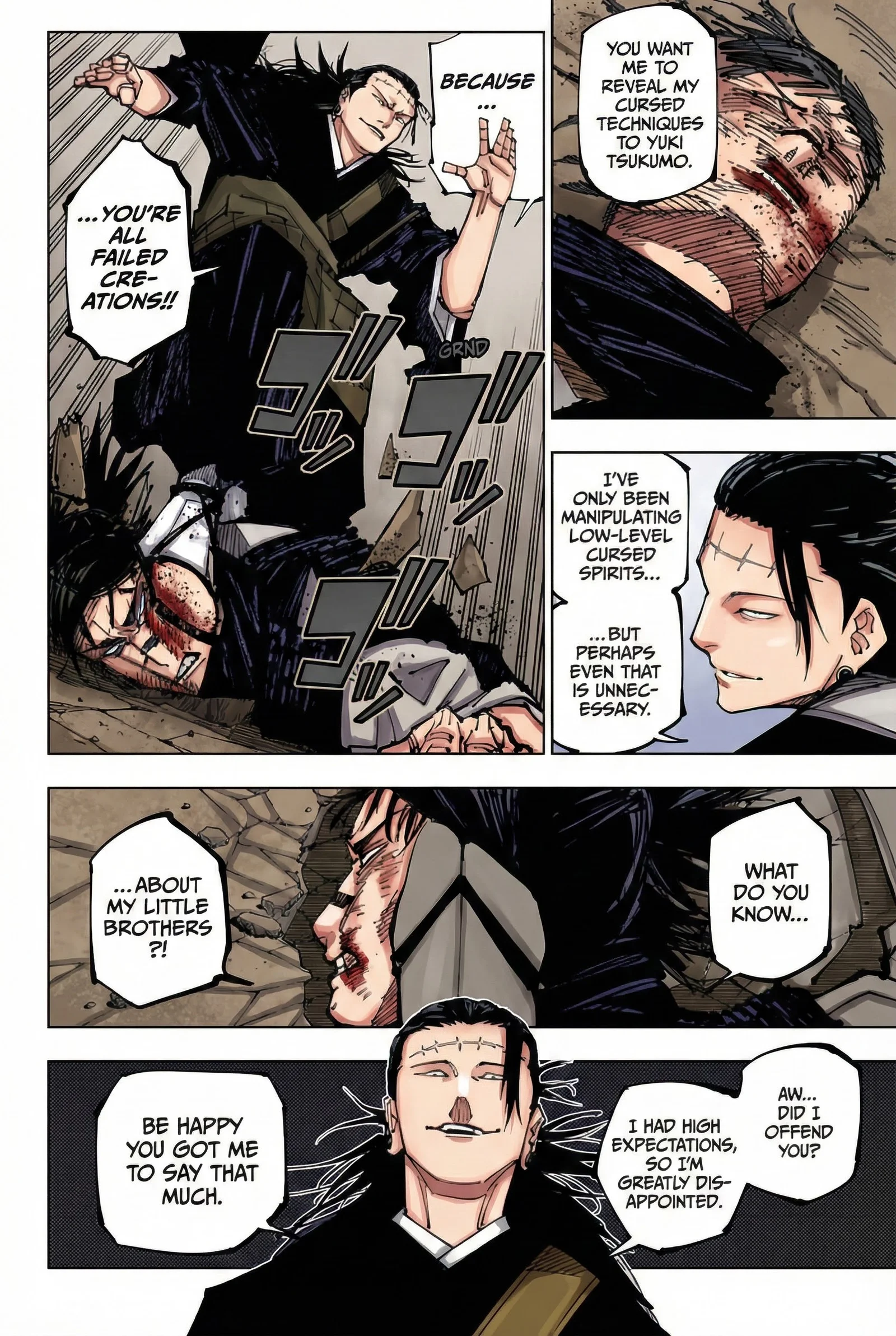 Jujutsu Kaisen Colored Manga JJK, chapter 203, page 11