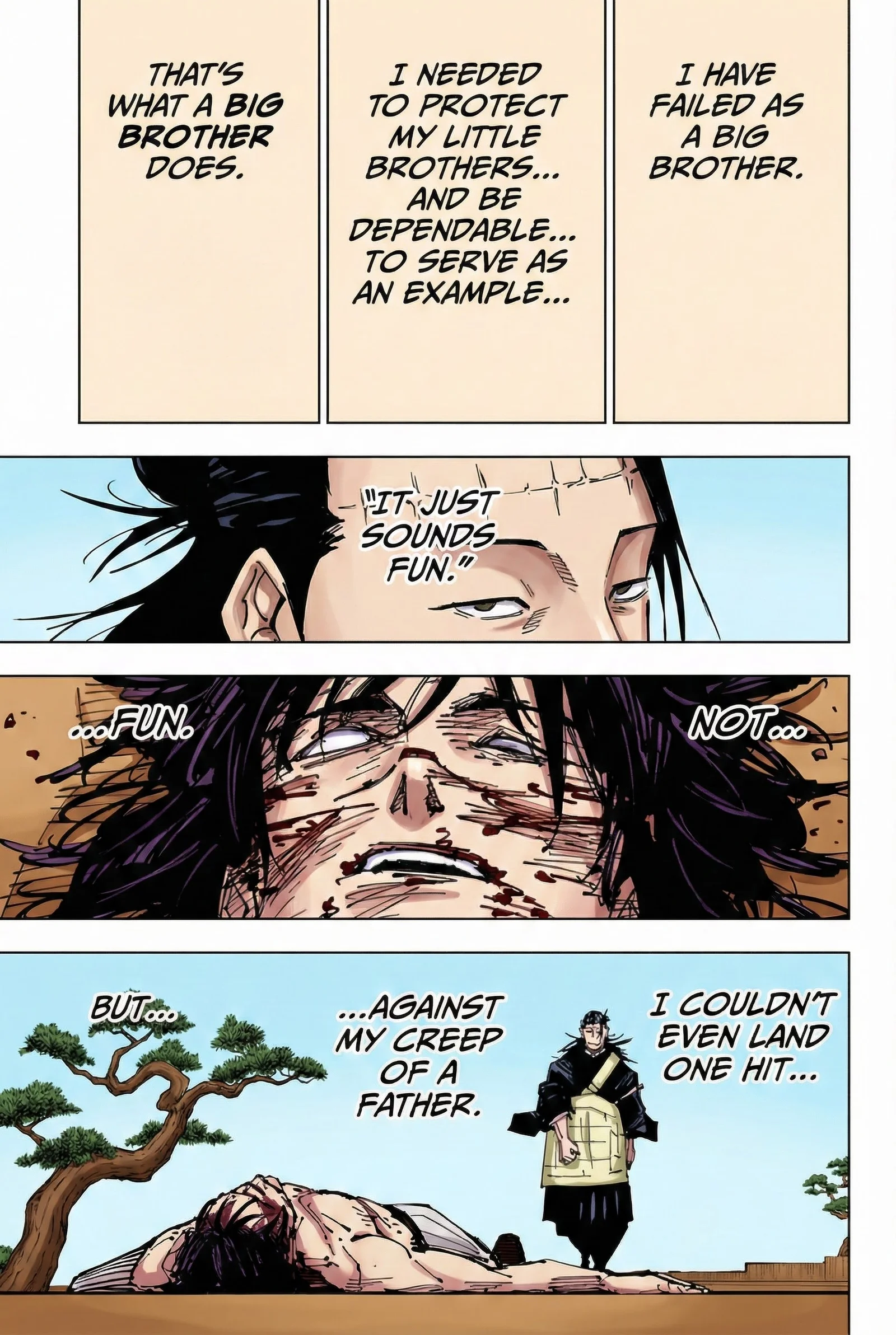 Jujutsu Kaisen Colored Manga JJK, chapter 203, page 14