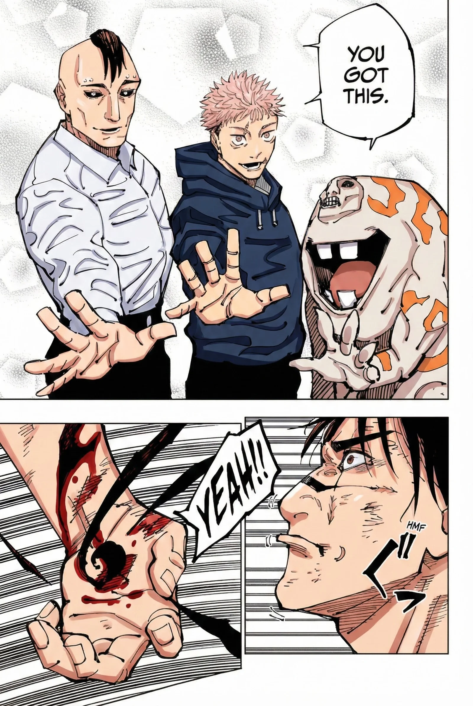 Jujutsu Kaisen Colored Manga JJK, chapter 204, page 3