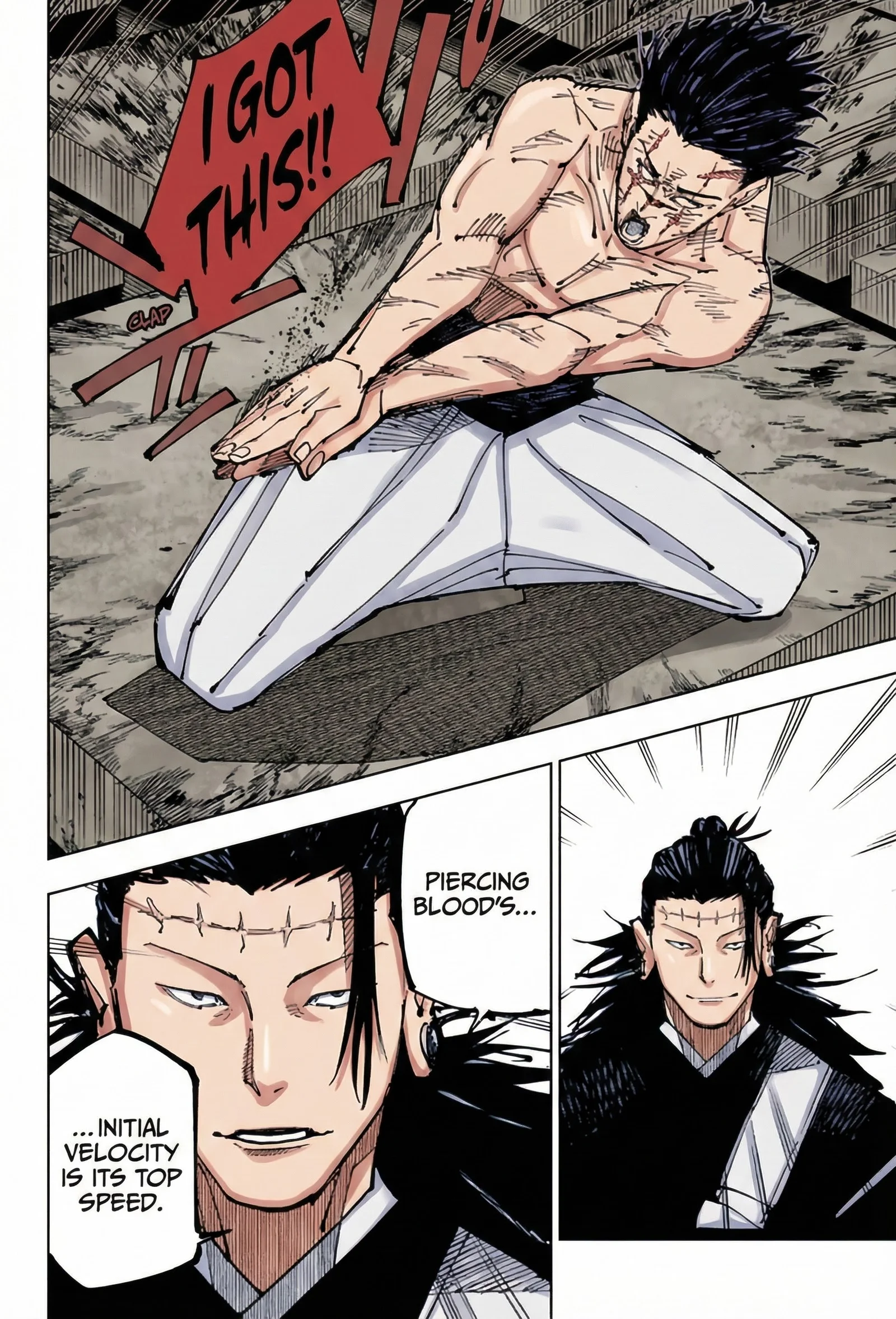 Jujutsu Kaisen Colored Manga JJK, chapter 204, page 4