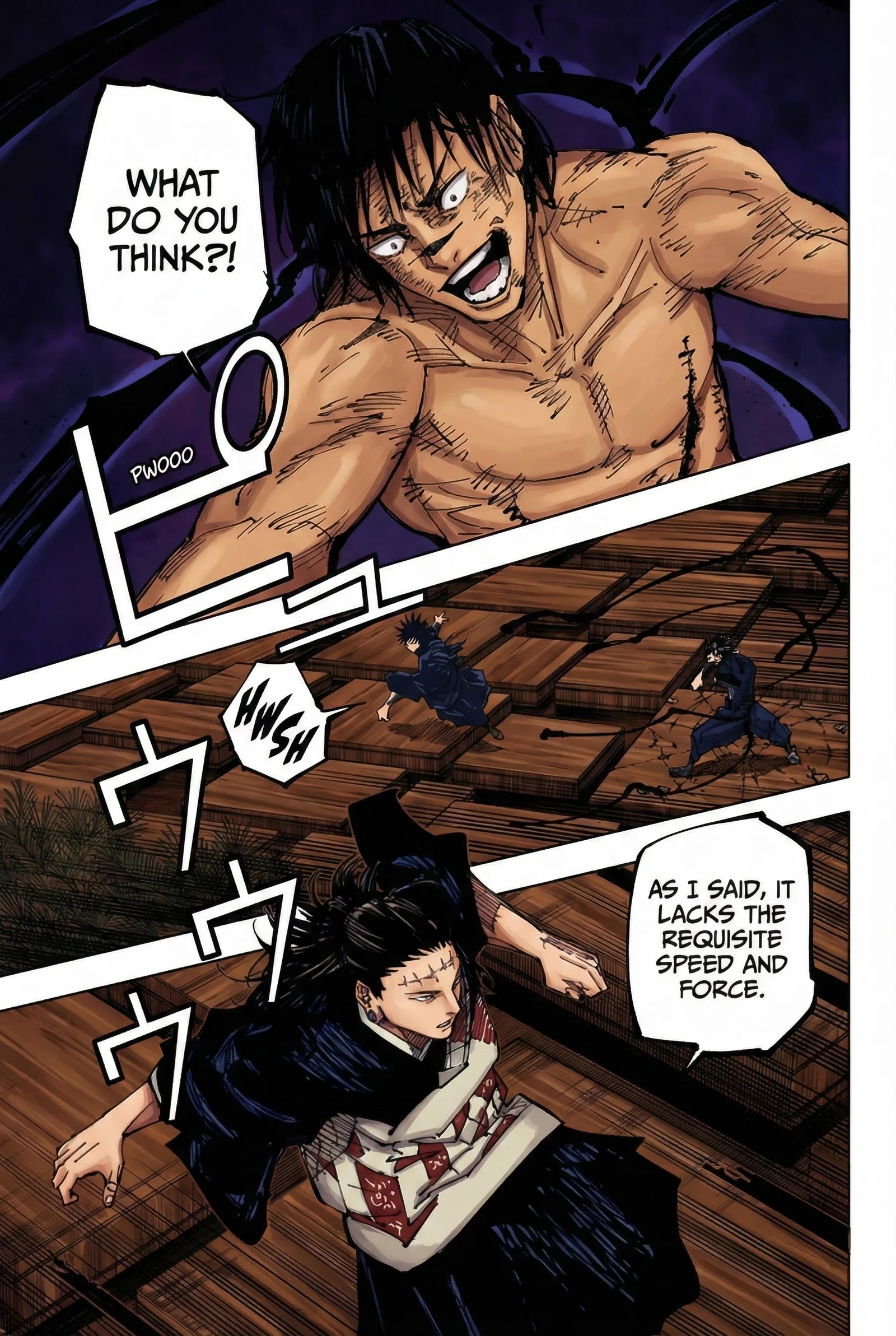 Jujutsu Kaisen Colored Manga JJK, chapter 204, page 15